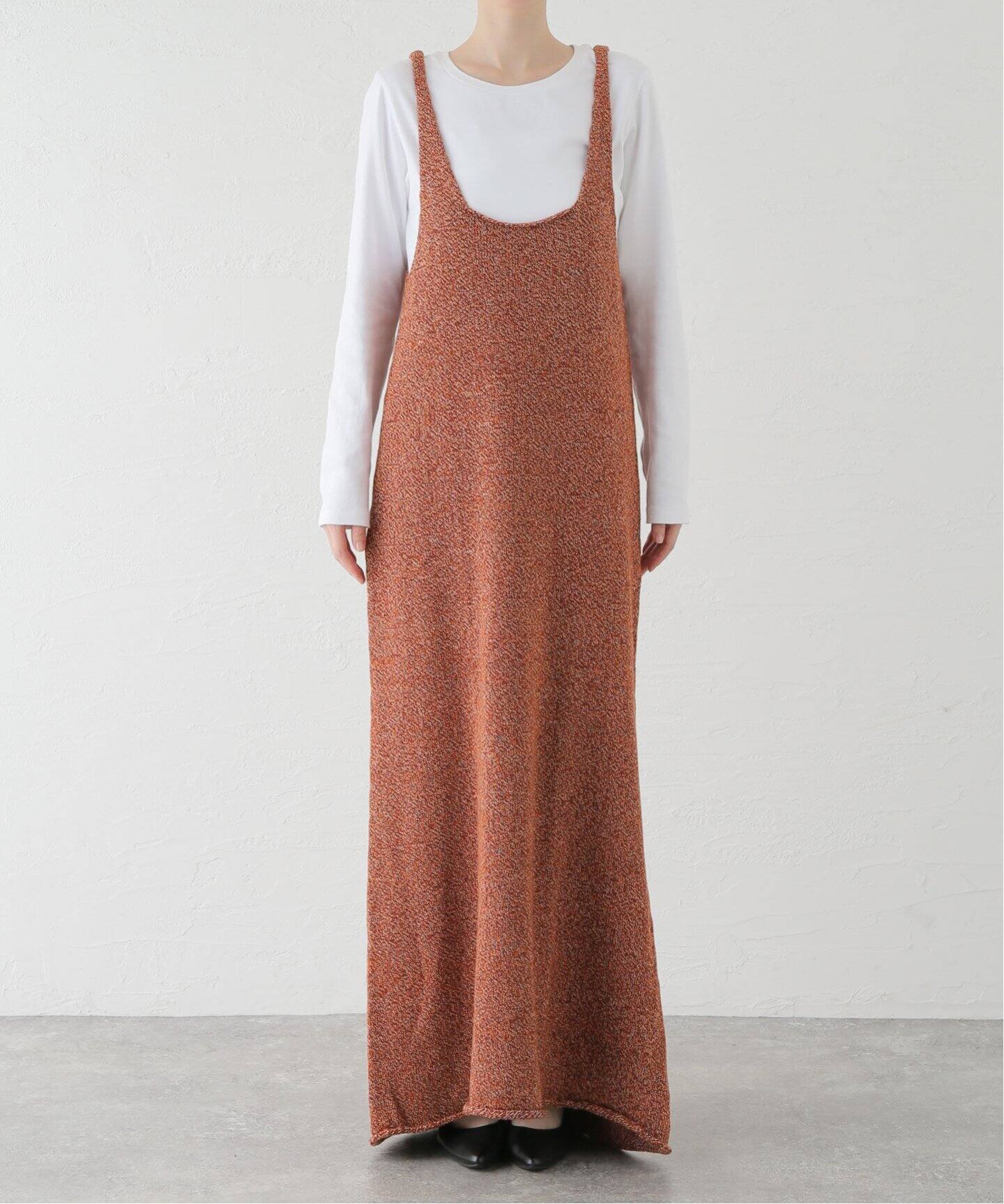 BASERANGE/ベースレンジ】SEIRA DRESS：ワンピース（ニットワンピース  