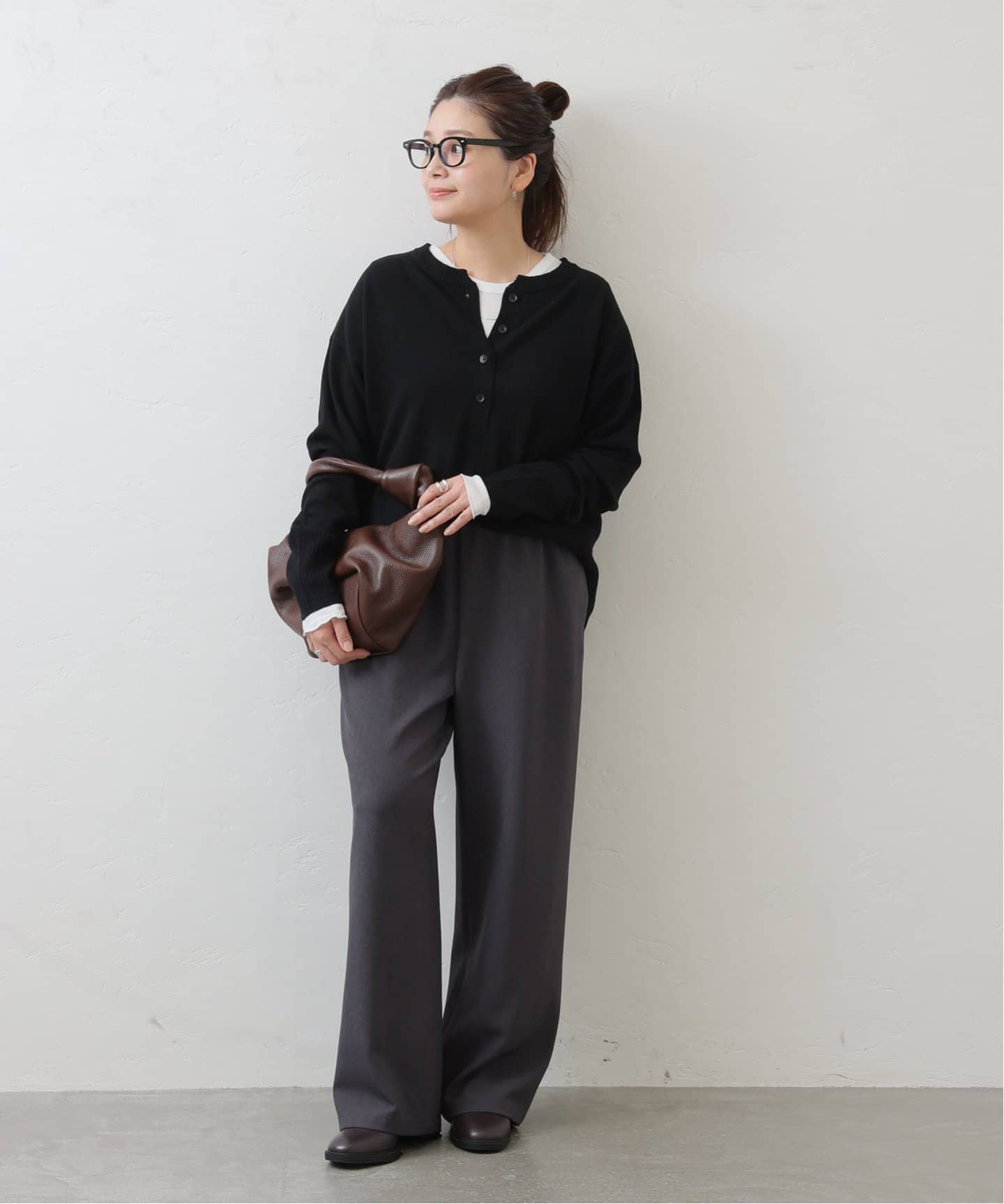 追加3》ウールカシミヤ2WAYヘンリー（ニット／セーター）｜JOURNAL