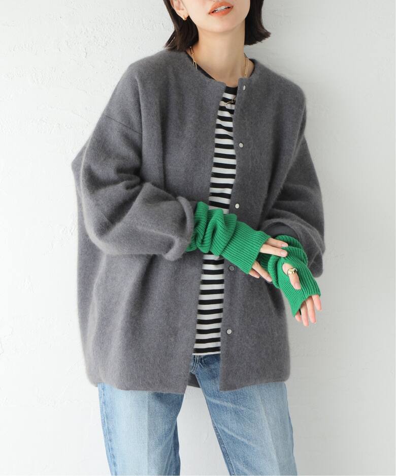 追加》ダブルフェイスコクーンカーディガン（カーディガン）｜JOURNAL  