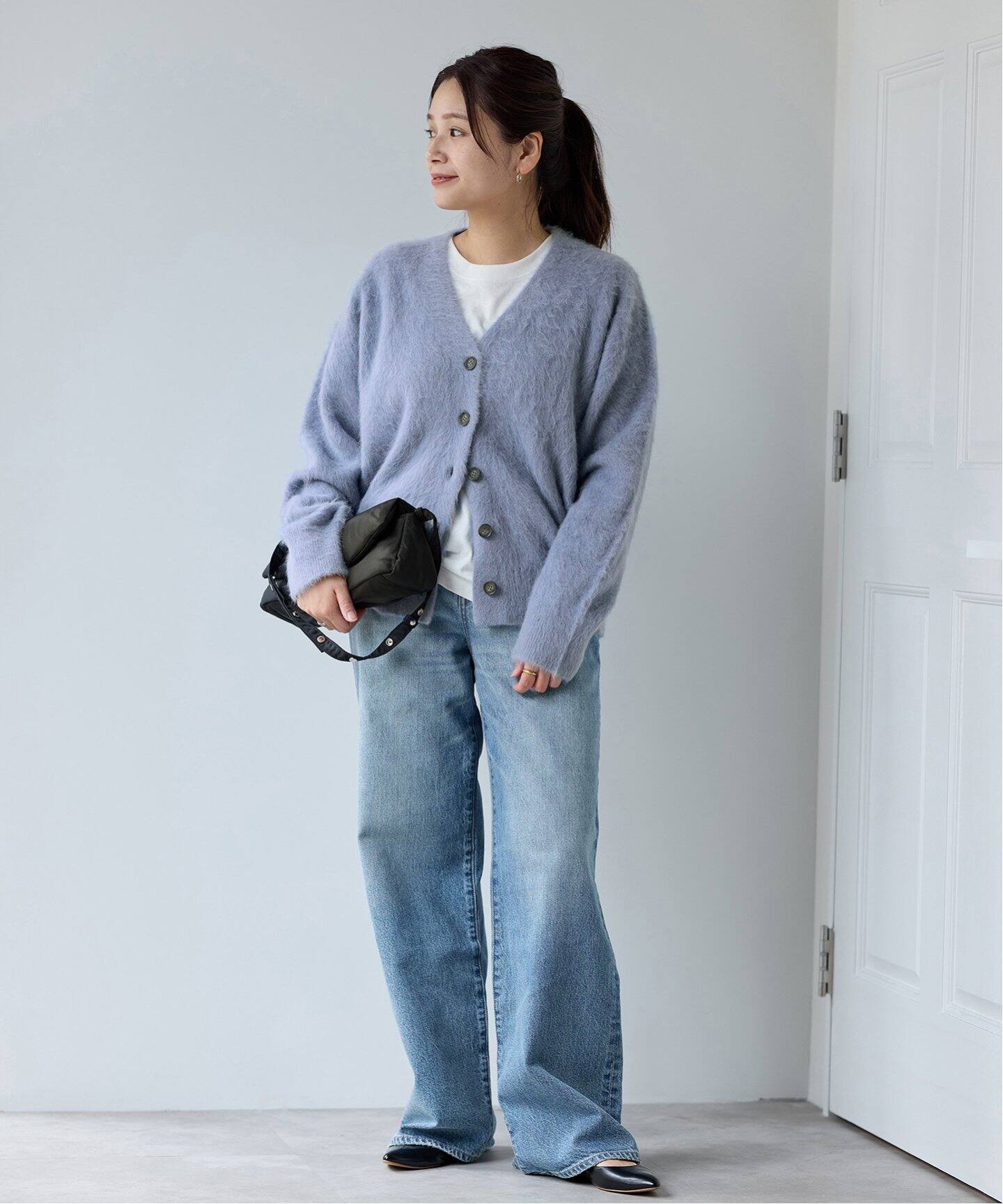 アルパカミックスファーVカーディガン（カーディガン）｜JOURNAL  