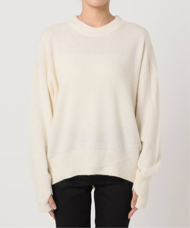 ウールベイビーミンククループルオーバー（ニット／セーター  