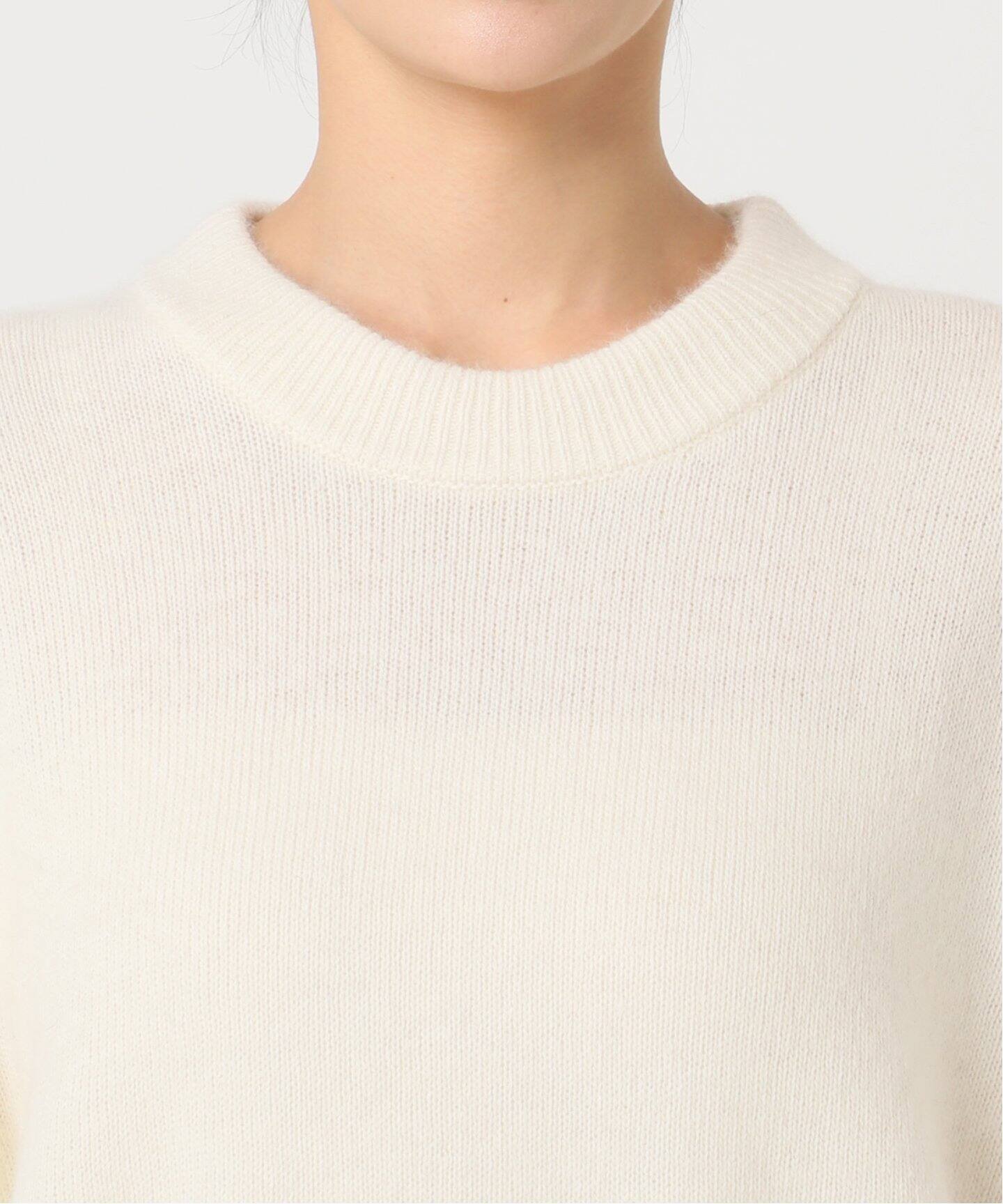 ウールベイビーミンククループルオーバー（ニット／セーター