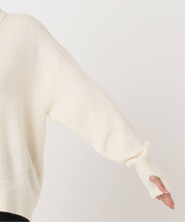 ウールベイビーミンククループルオーバー（ニット／セーター  