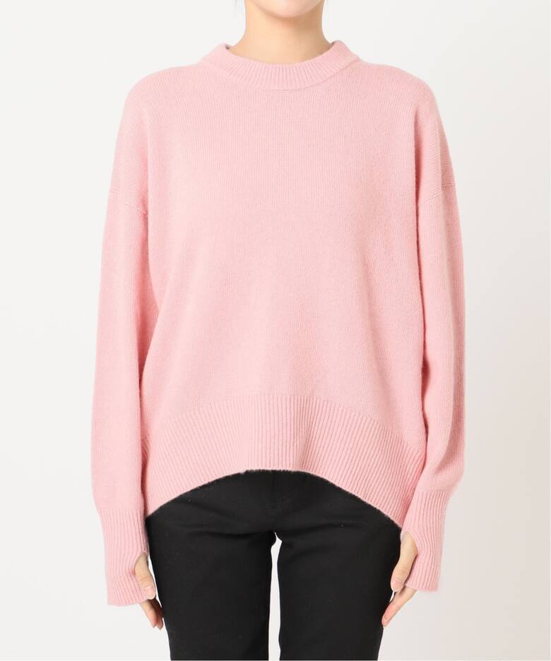 ウールベイビーミンククループルオーバー（ニット／セーター  