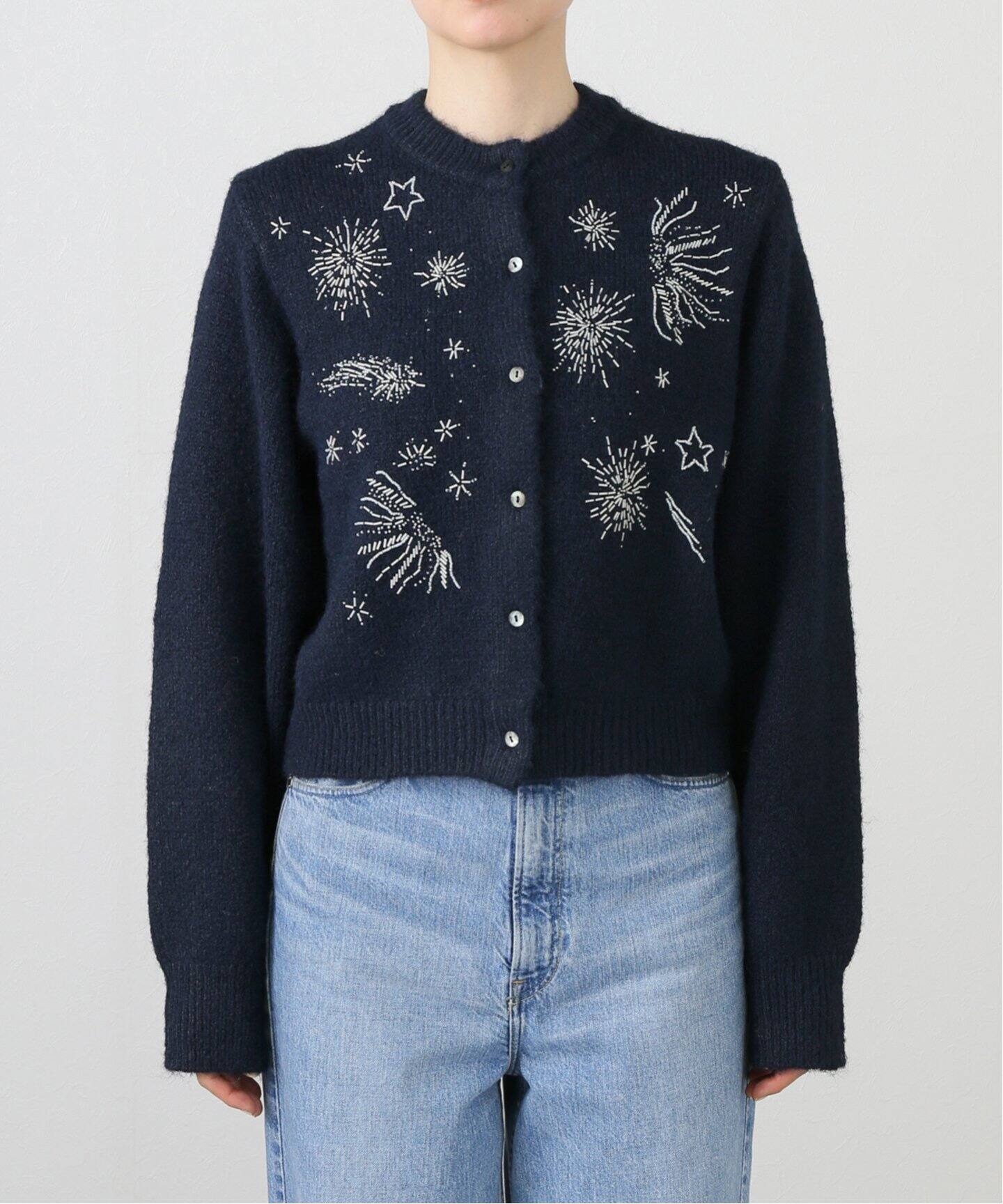 ビーズエンブロイダリーカーディガン（カーディガン）｜JOURNAL  