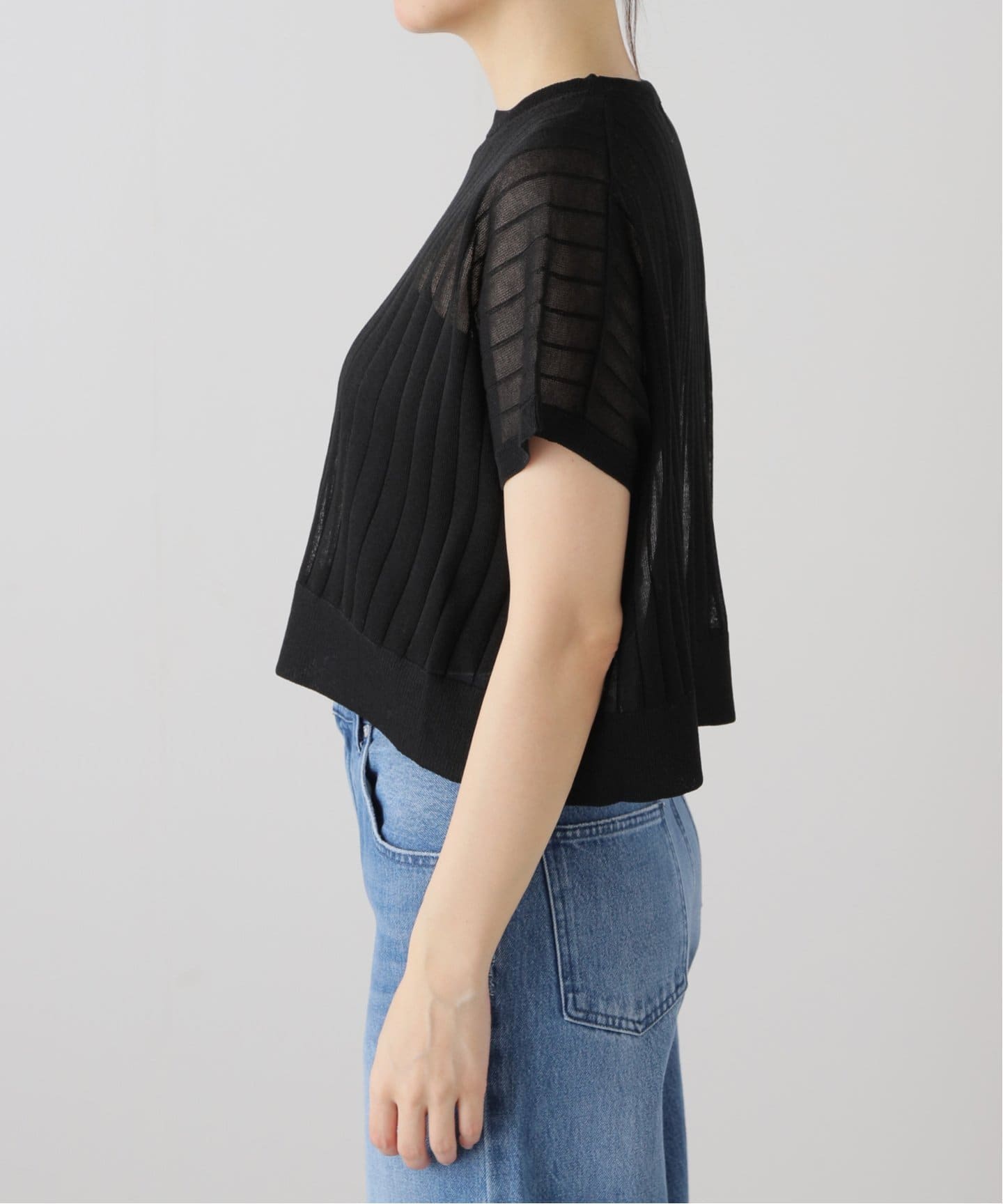 未使用 24AW JOURNAL STANDARD ジャーナルスタンダード シアーモヘアMIXプルオーバー ニット セーター 24080400356030 F グレー レディース 古着 中古 JOURNAL STANDARD 未使用 24AW ジャーナルスタンダード