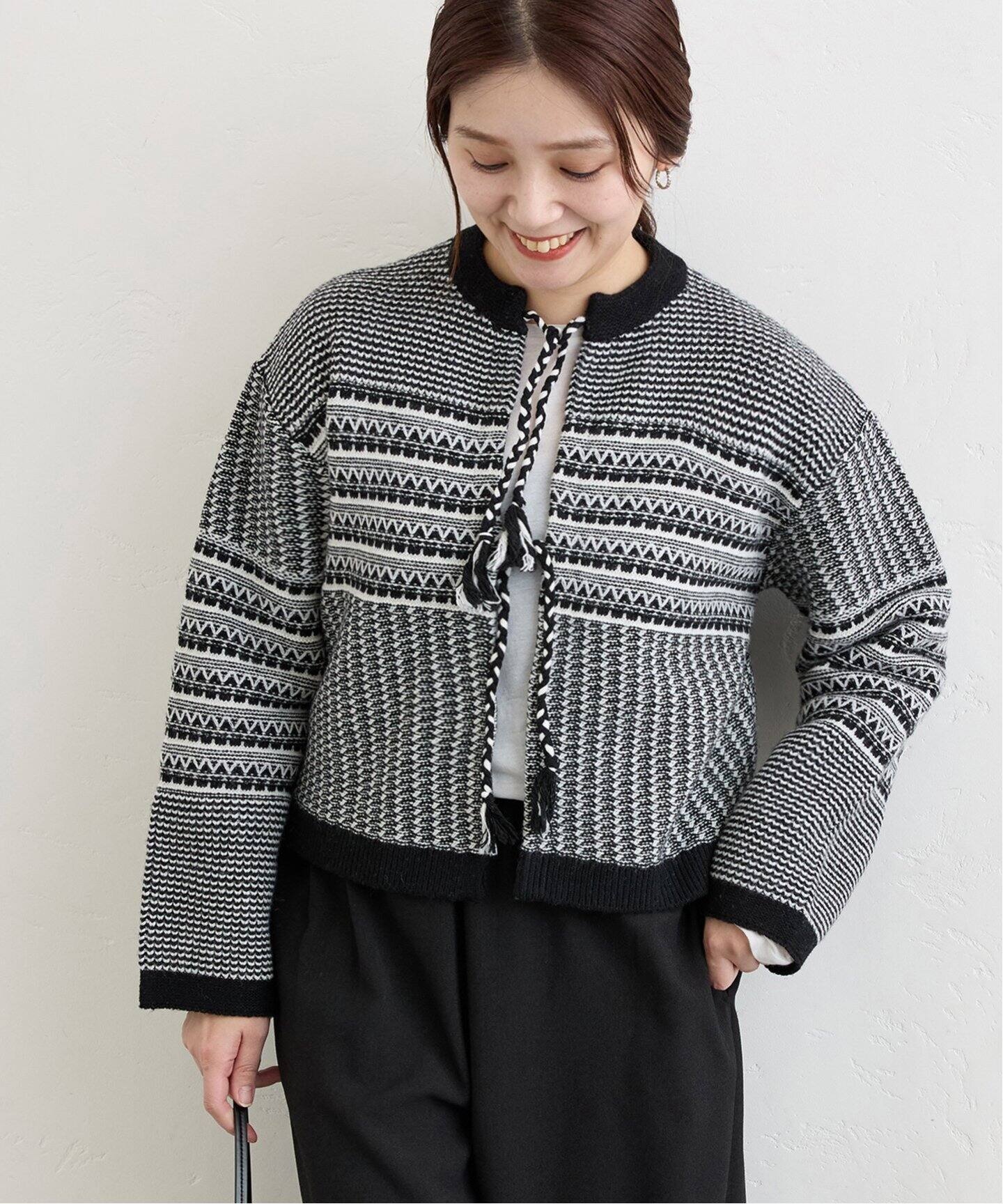 PATTERN ジャガードカーディガン（カーディガン）｜JOURNAL STANDARD 