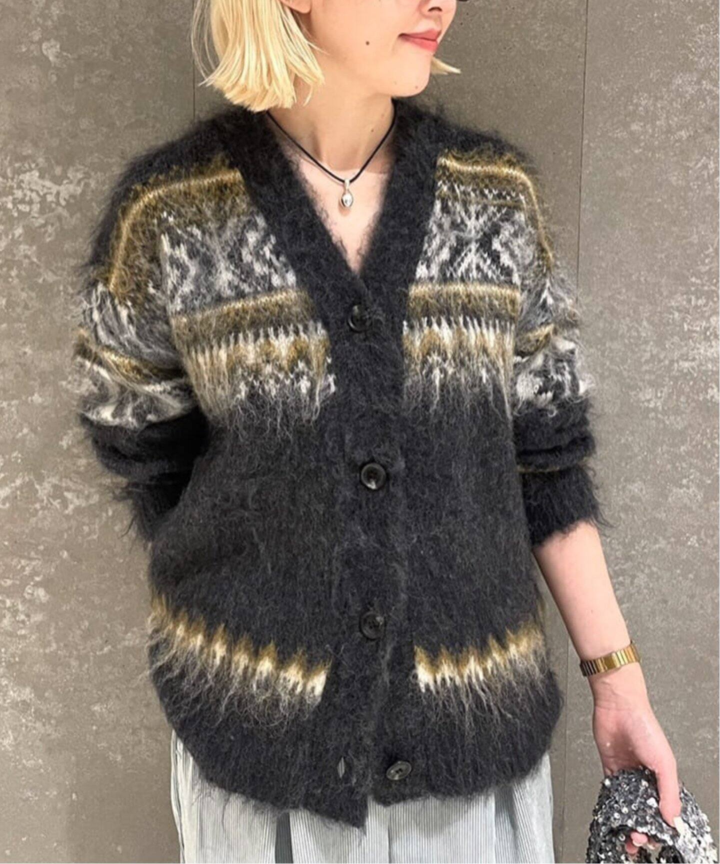 シャギージャガードカーディガン（カーディガン）｜JOURNAL STANDARD  