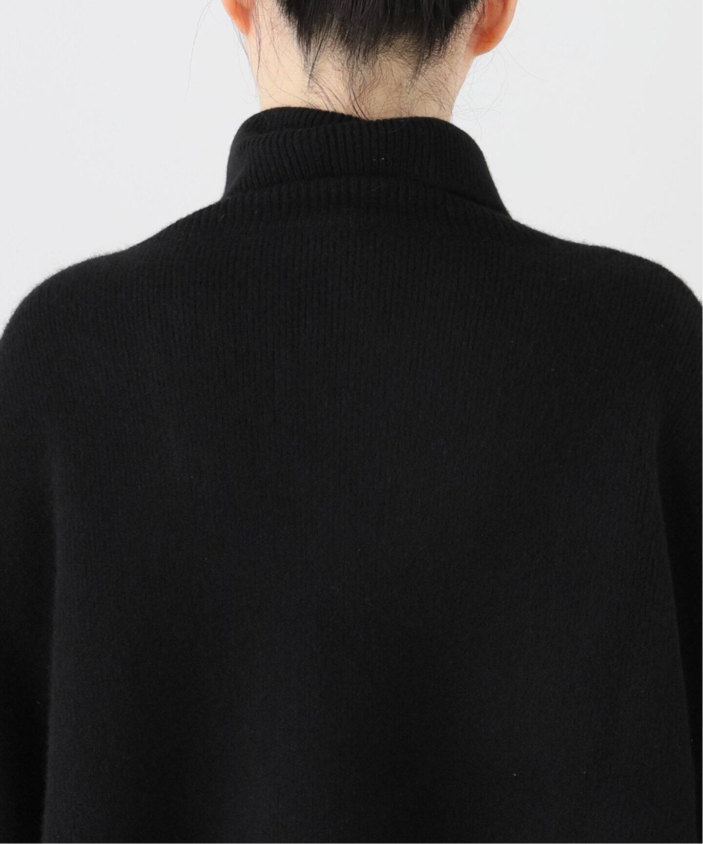 SEEALL/シーオール】EXTRA OVER HIGH-NECK SWEATER（ニット／セーター 