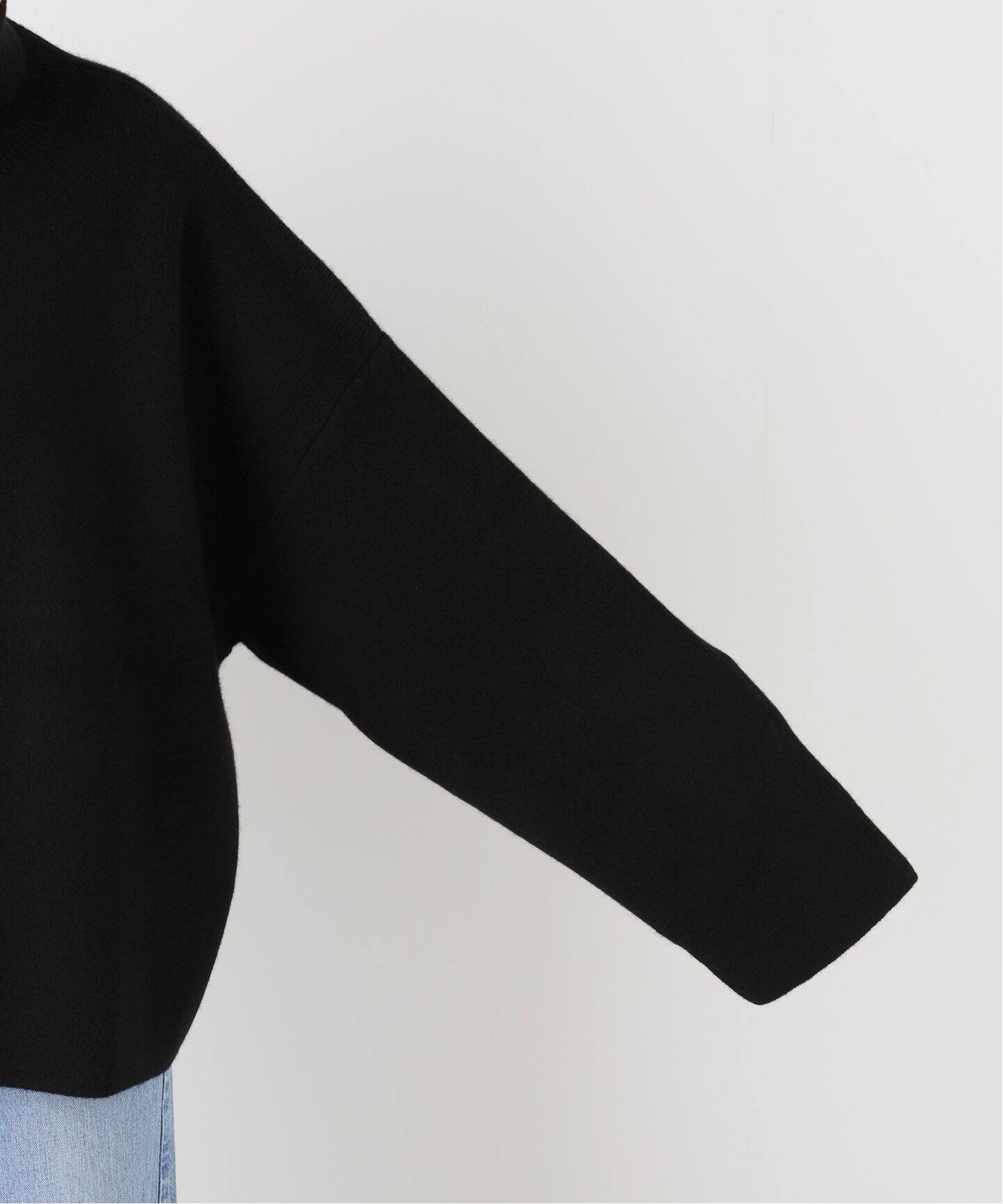 SEEALL/シーオール】EXTRA OVER HIGH-NECK SWEATER（ニット／セーター  