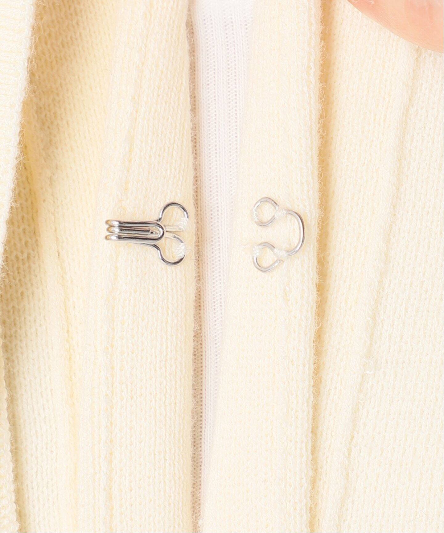 nude vintage×JOURNAL STANDARD】ジャカードスリーブカーディガン 