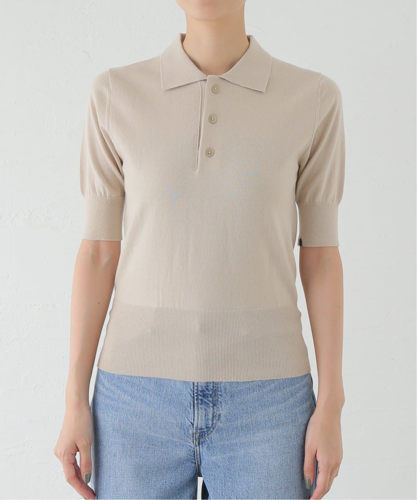 【Extreme Cashmere】 N°351 Parkコットンアンドカシミヤポロシ extreme cashmere 