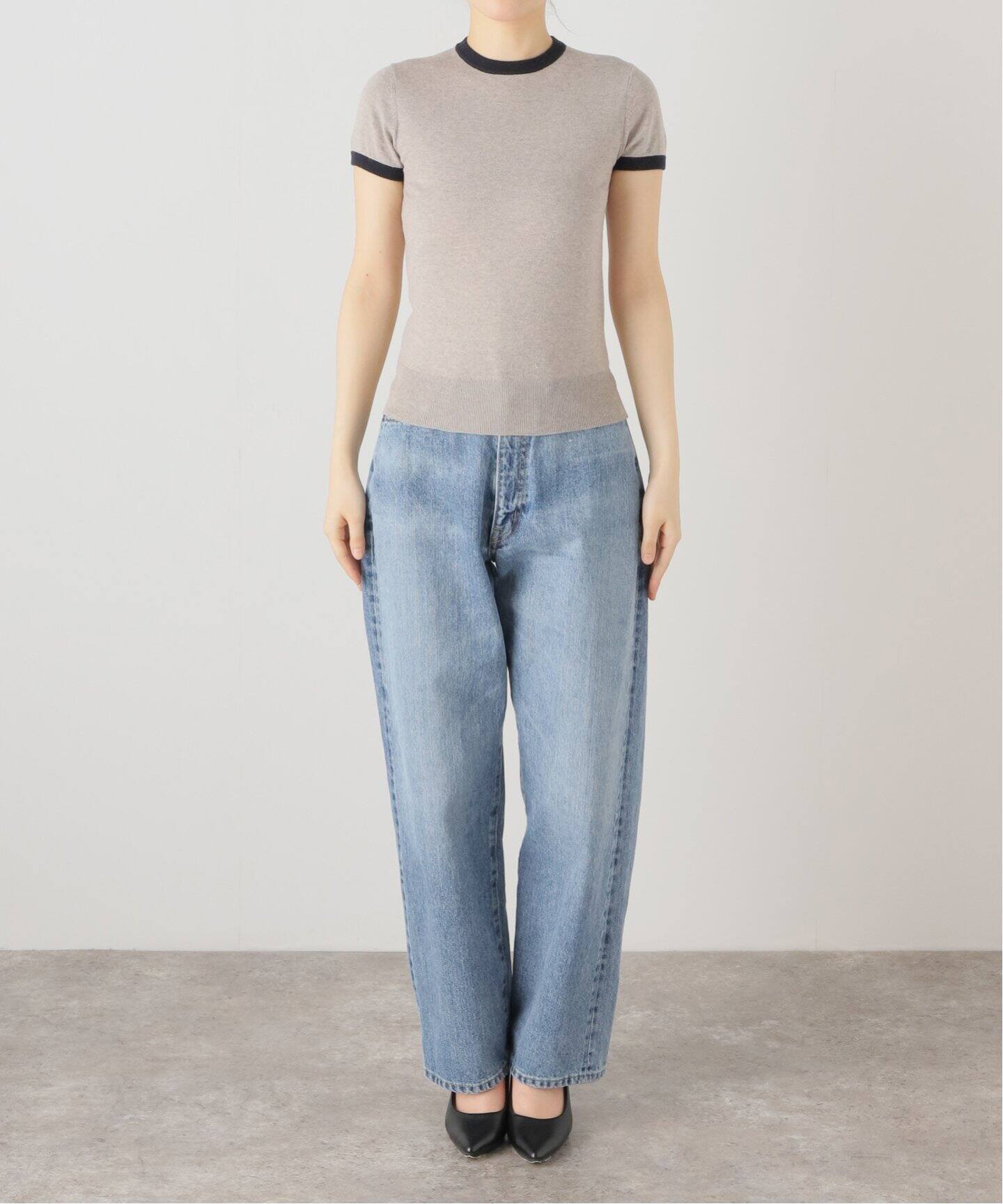 Extreme Cashmere/エクストリーム カシミア】chloe:半袖ニット（ニット  