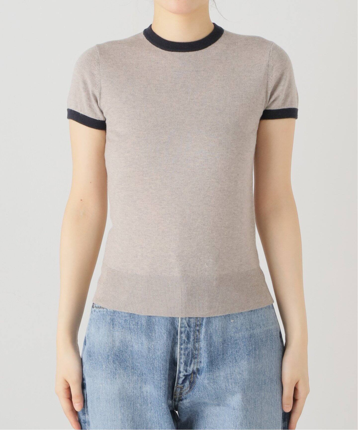 Extreme Cashmere/エクストリーム カシミア】chloe:半袖ニット（ニット  