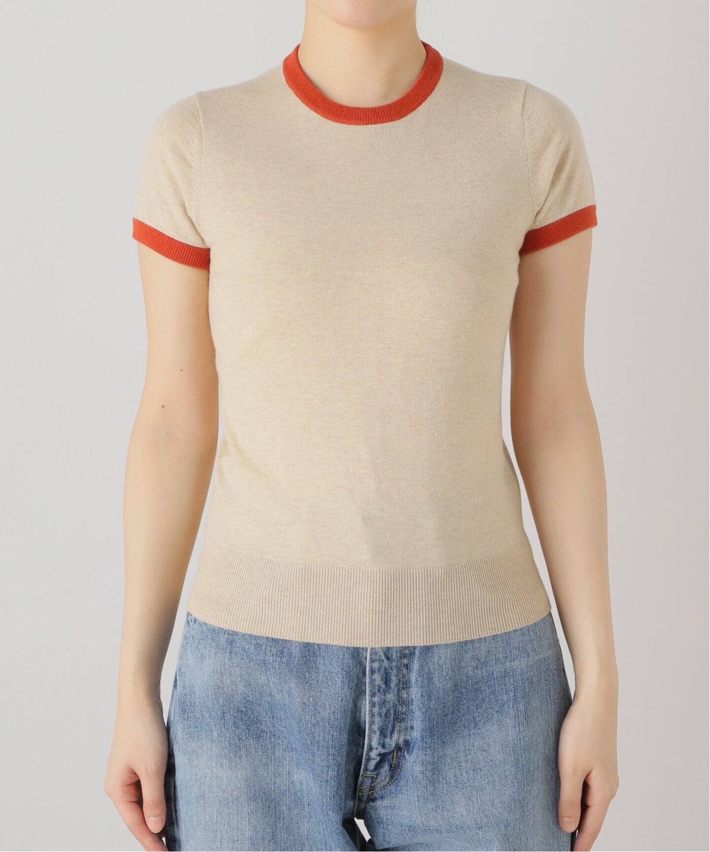 Extreme Cashmere/エクストリーム カシミア】chloe:半袖ニット（ニット  