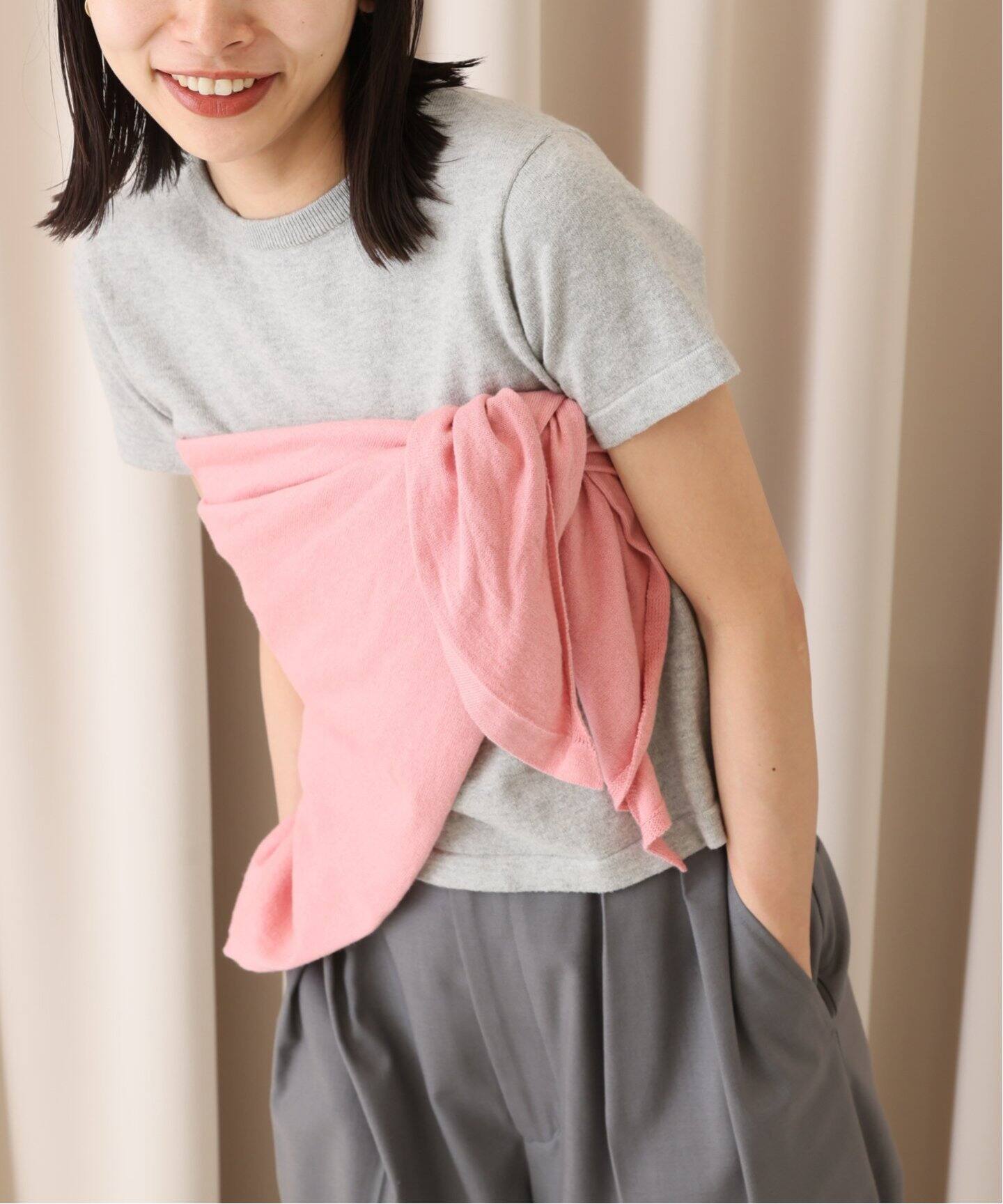 WANDERUNG/ワンデルング】14GG Tsh:トップス(ニット/セーター WANDERUNG/ワンデルング】14GG Tsh:トップス(ニット/セーター