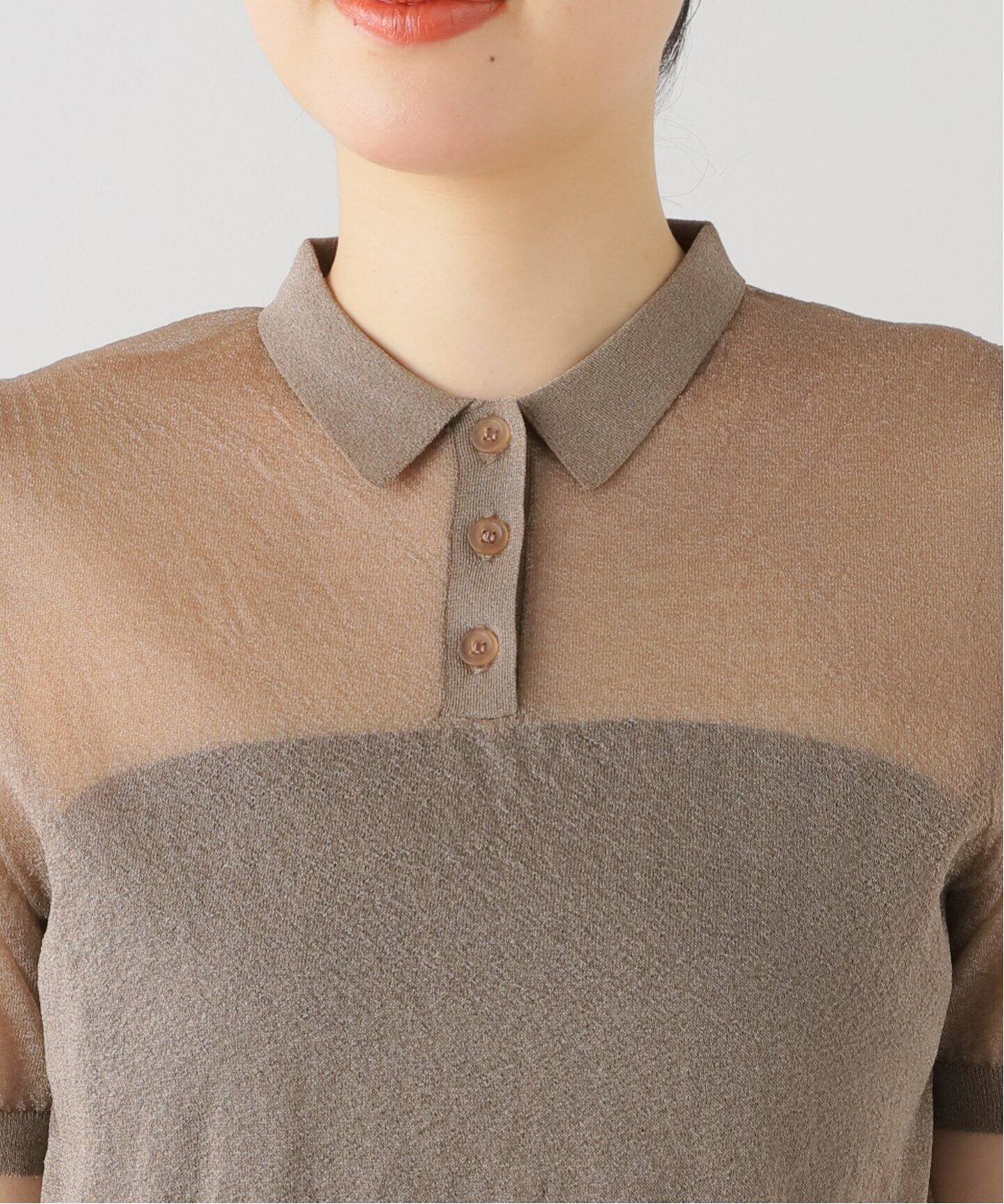OPEN SESAME CLUB/オープンセサミクラブ】 frost chibi polo tops 