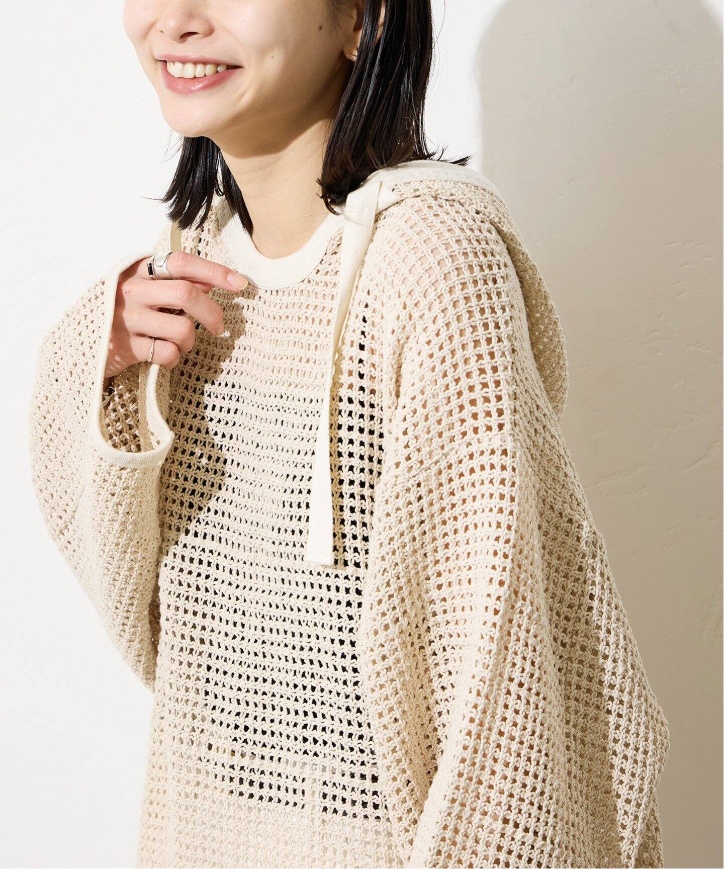 追加2》【ARMY TWILL/アーミーツイル】Cotton Mesh HOODIE：メッシュ 