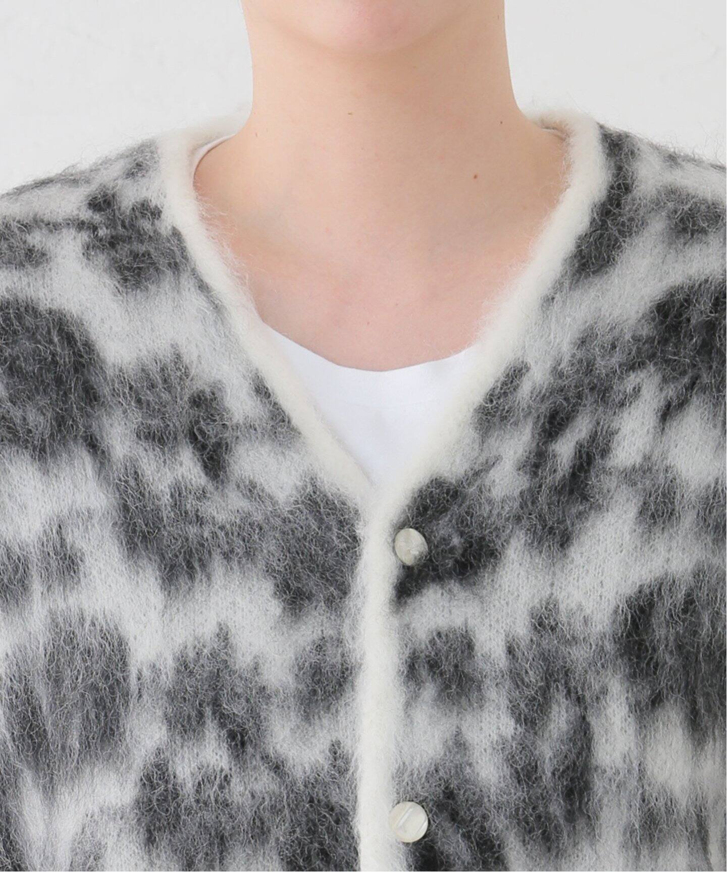 NEEDLES/ニードルズ】 Mohair mix cardigan rose PU312（カーディガン 