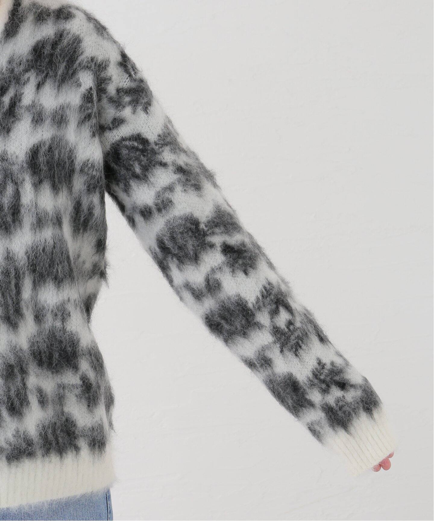 NEEDLES/ニードルズ】 Mohair mix cardigan rose PU312（カーディガン 