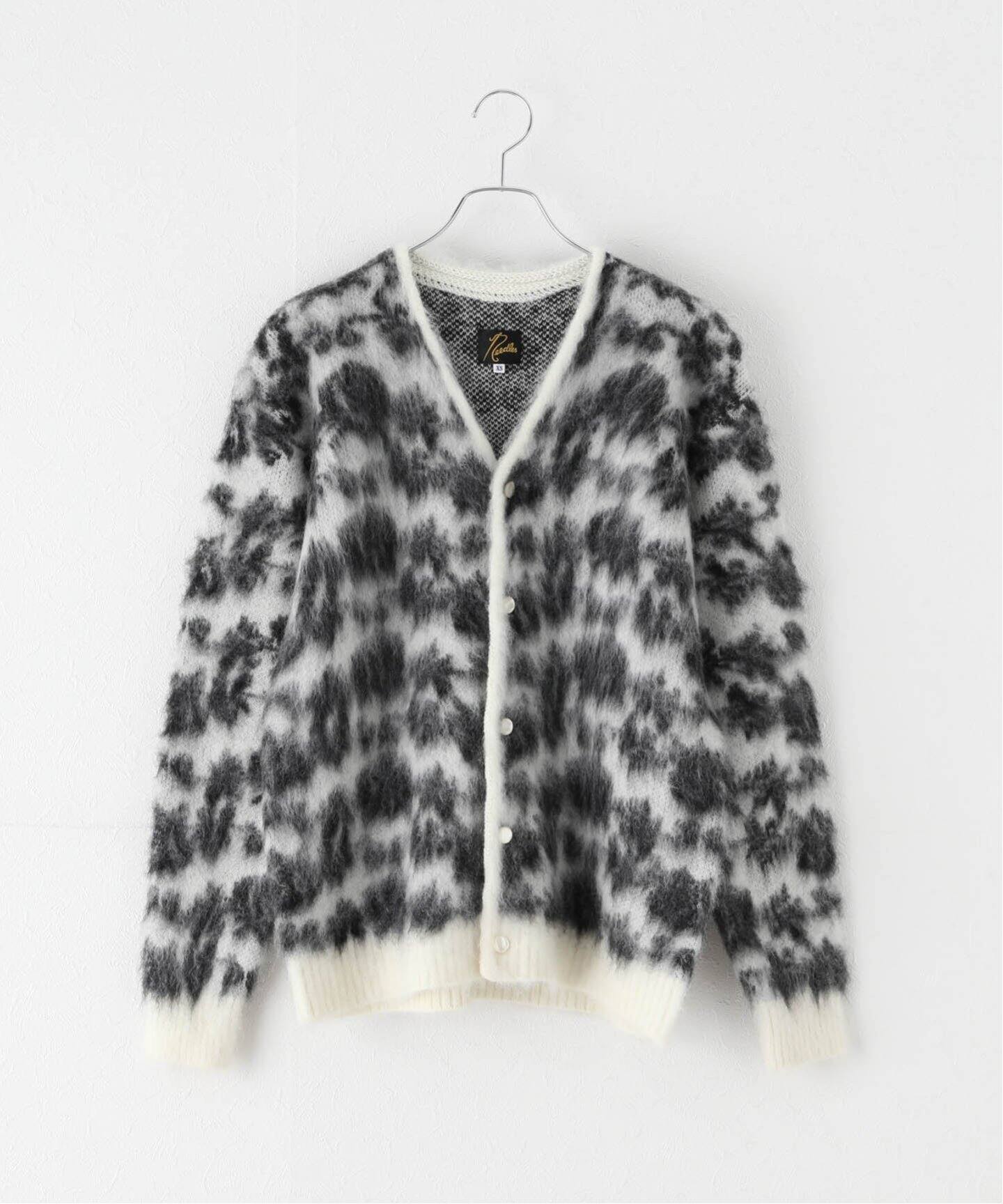 NEEDLES/ニードルズ】 Mohair mix cardigan rose PU312（カーディガン 
