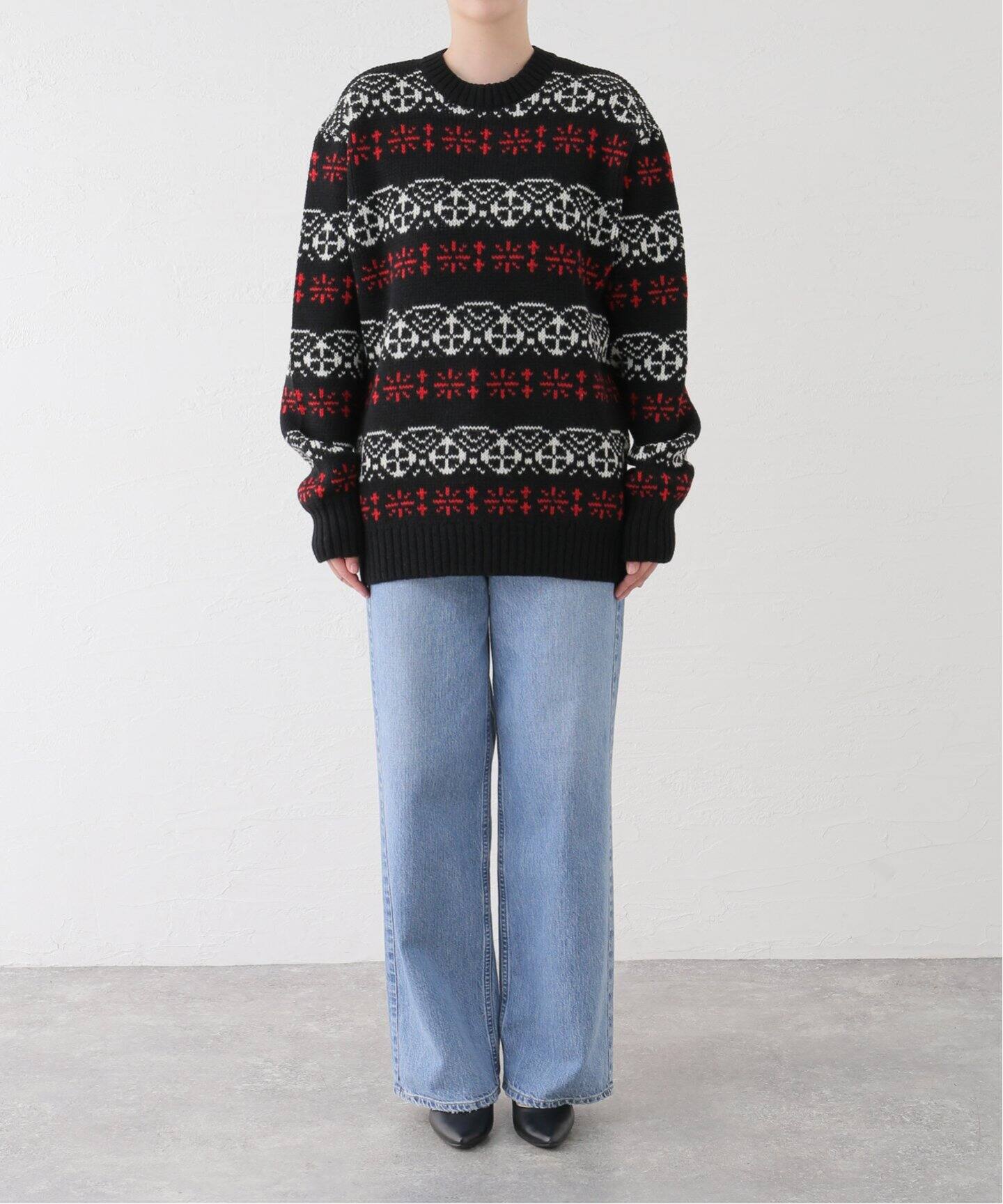 NEEDLES/ニードルズ】Crew Neck Sweater PU317（ニット／セーター 