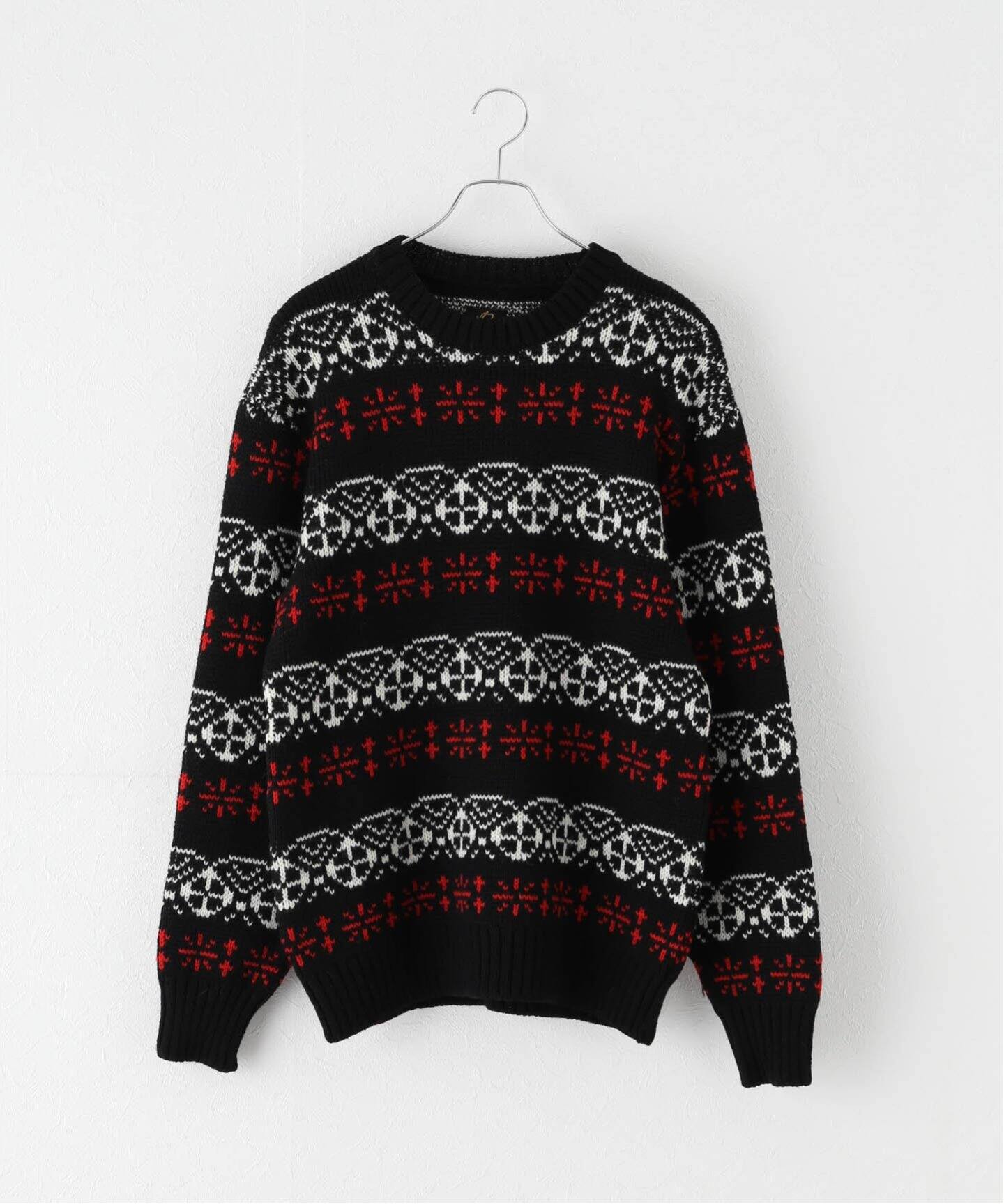 NEEDLES/ニードルズ】Crew Neck Sweater PU317（ニット／セーター 