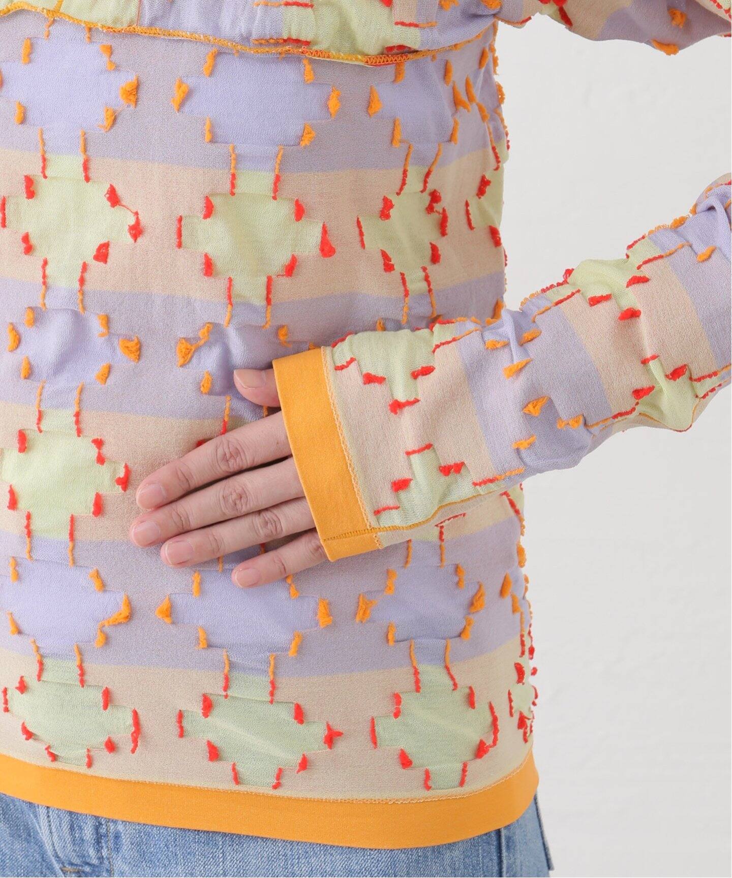 A MENDA】high gauge JQ layered tops（ニット／セーター）｜JOURNAL 