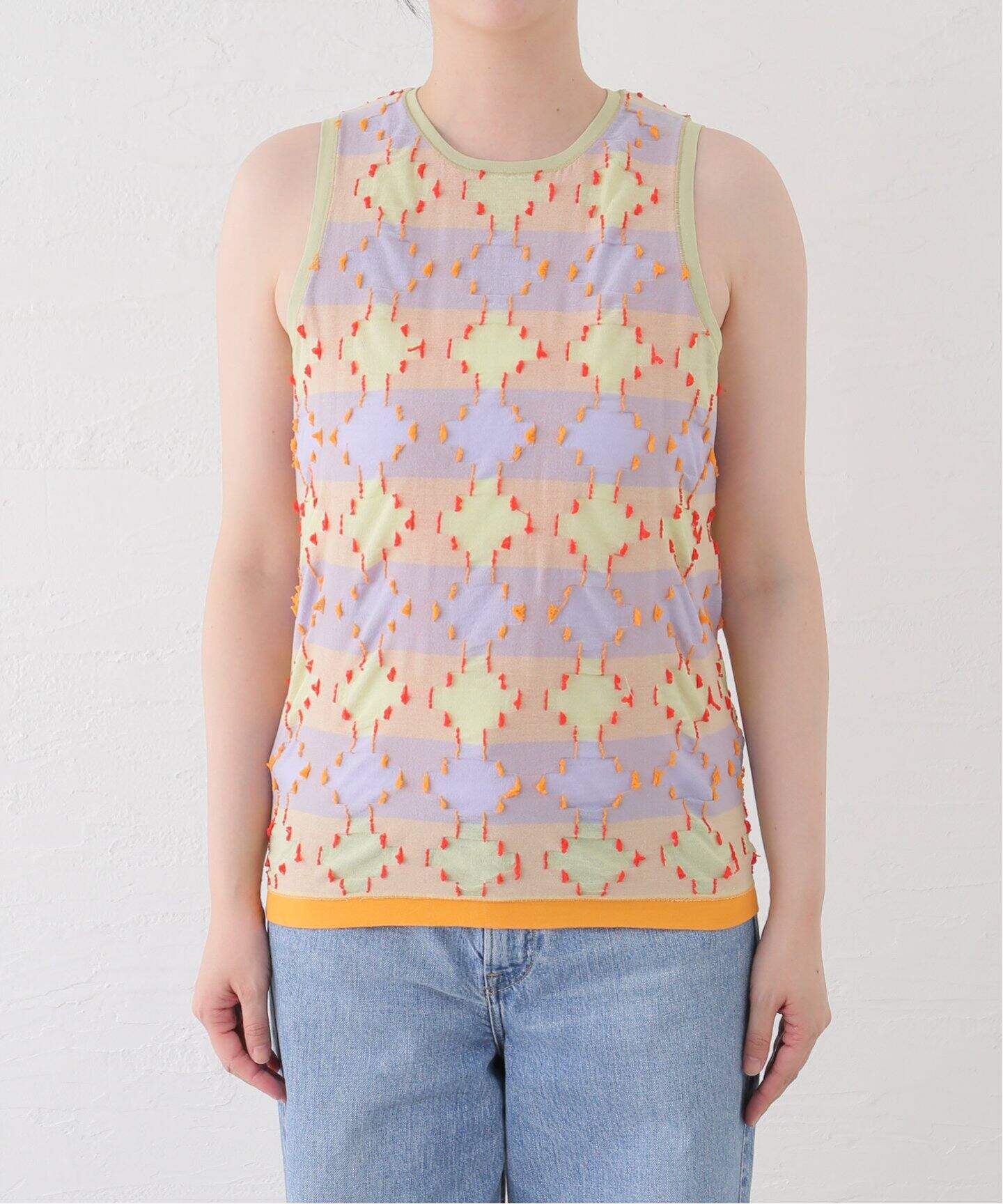 A MENDA】high gauge JQ layered tops（ニット／セーター）｜JOURNAL 