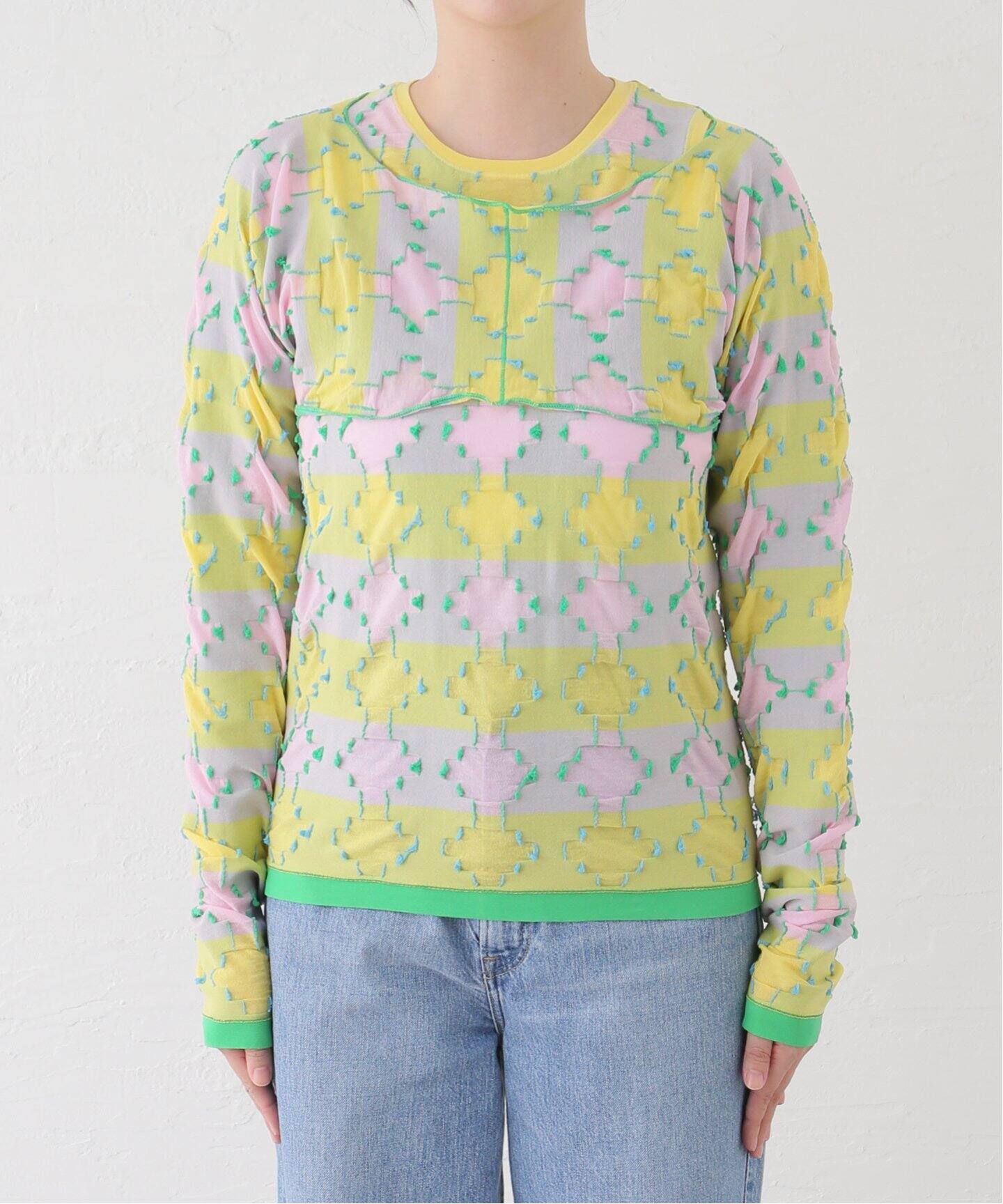 A MENDA】high gauge JQ layered tops（ニット／セーター）｜JOURNAL 