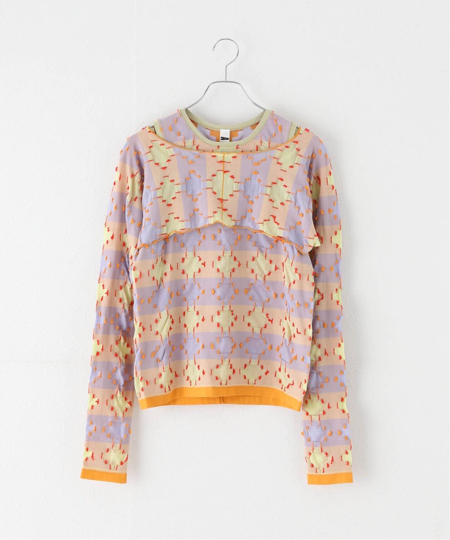 A MENDA】high gauge JQ layered tops（ニット／セーター）｜JOURNAL 