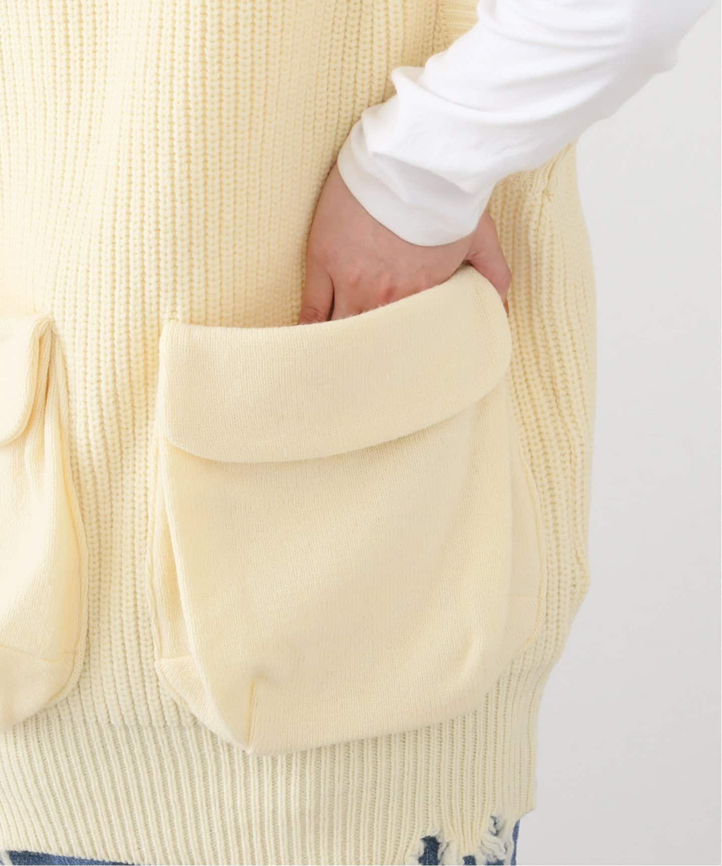 RHODOLIRION /ロドリリオン】Command Knit Vest PS1064（ニット