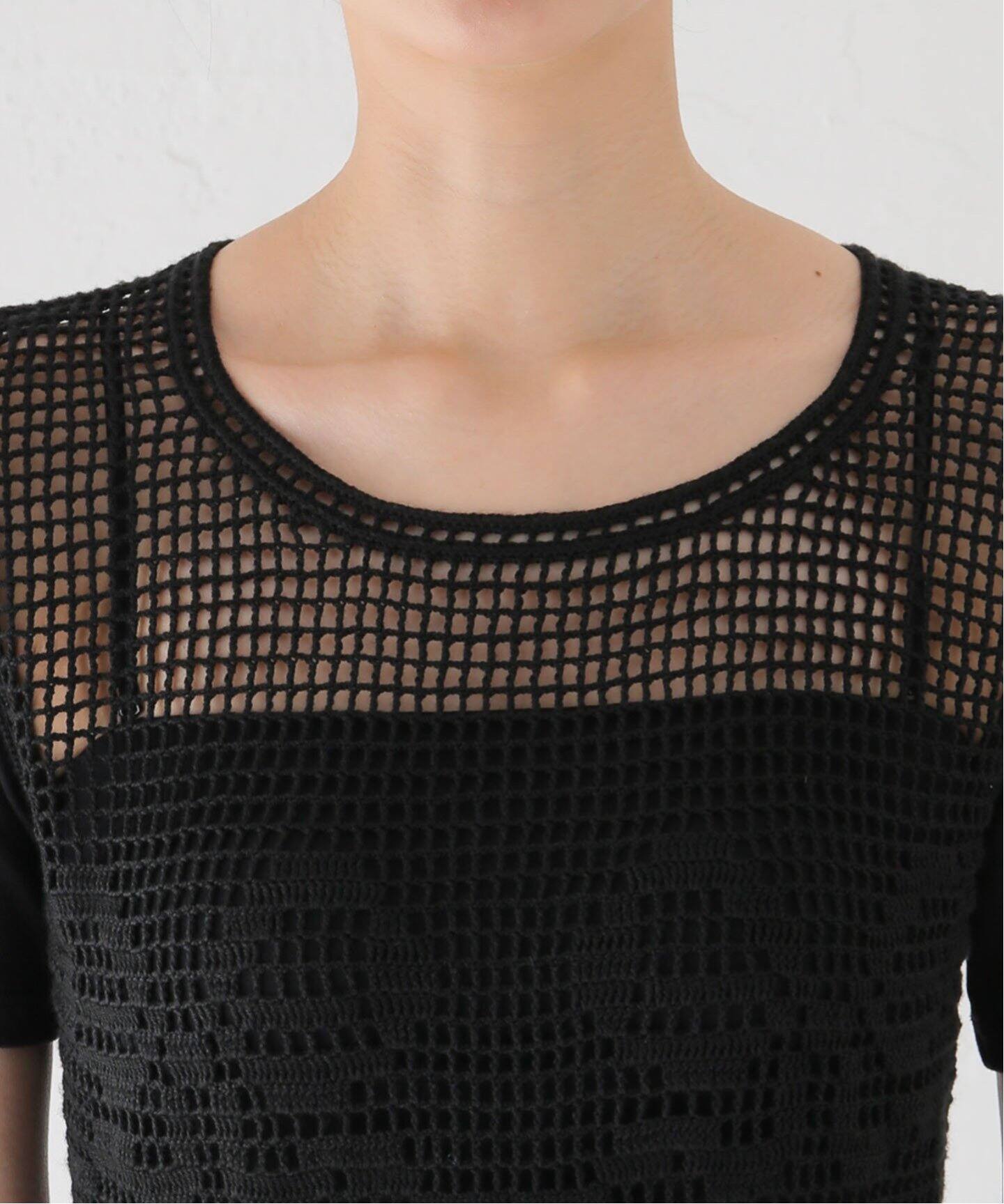 CHOPOVA LOWENA/チョポヴァ・ロウェナ】SPIRAL CROCHET:トップス2208 