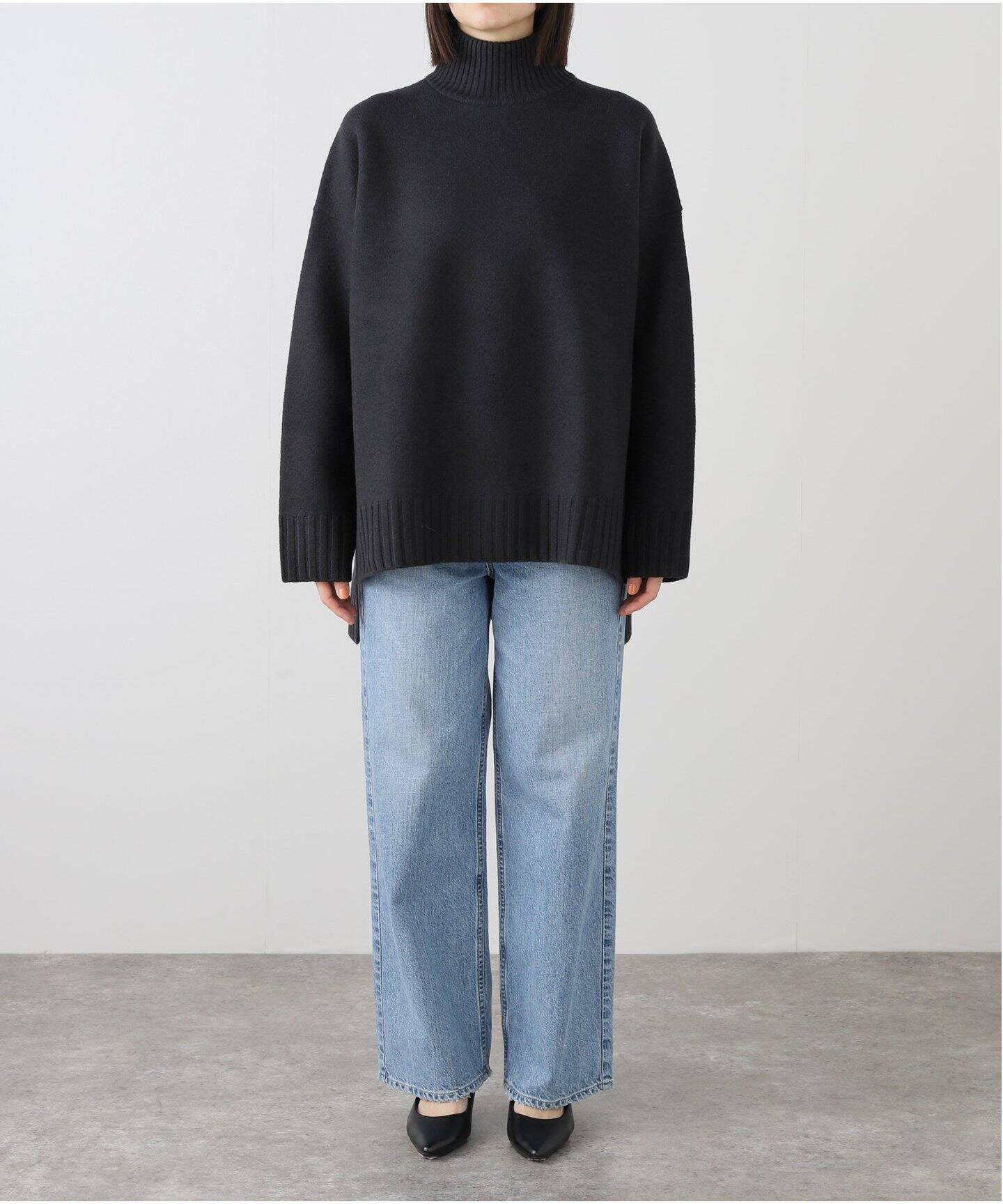 STUDIO NICHOLSON/スタジオ ニコルソン】 BOILED WOOL ROLL NECK HOZU 