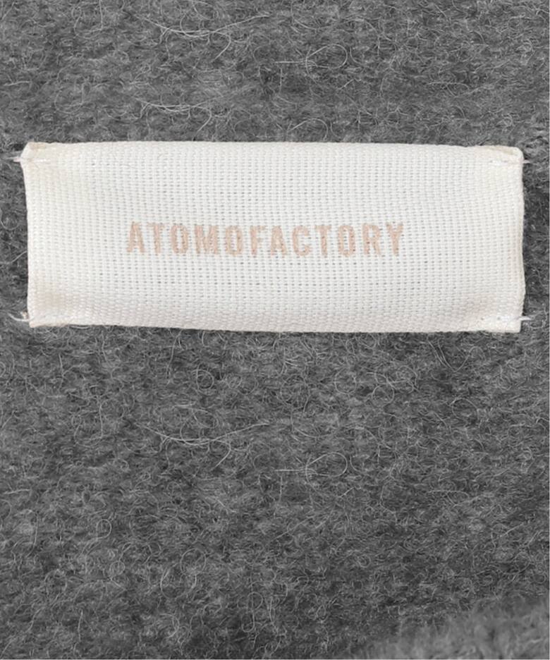 ATOMO FACTORY/ アトモファクトリー】アーガイルニットカーディガン 