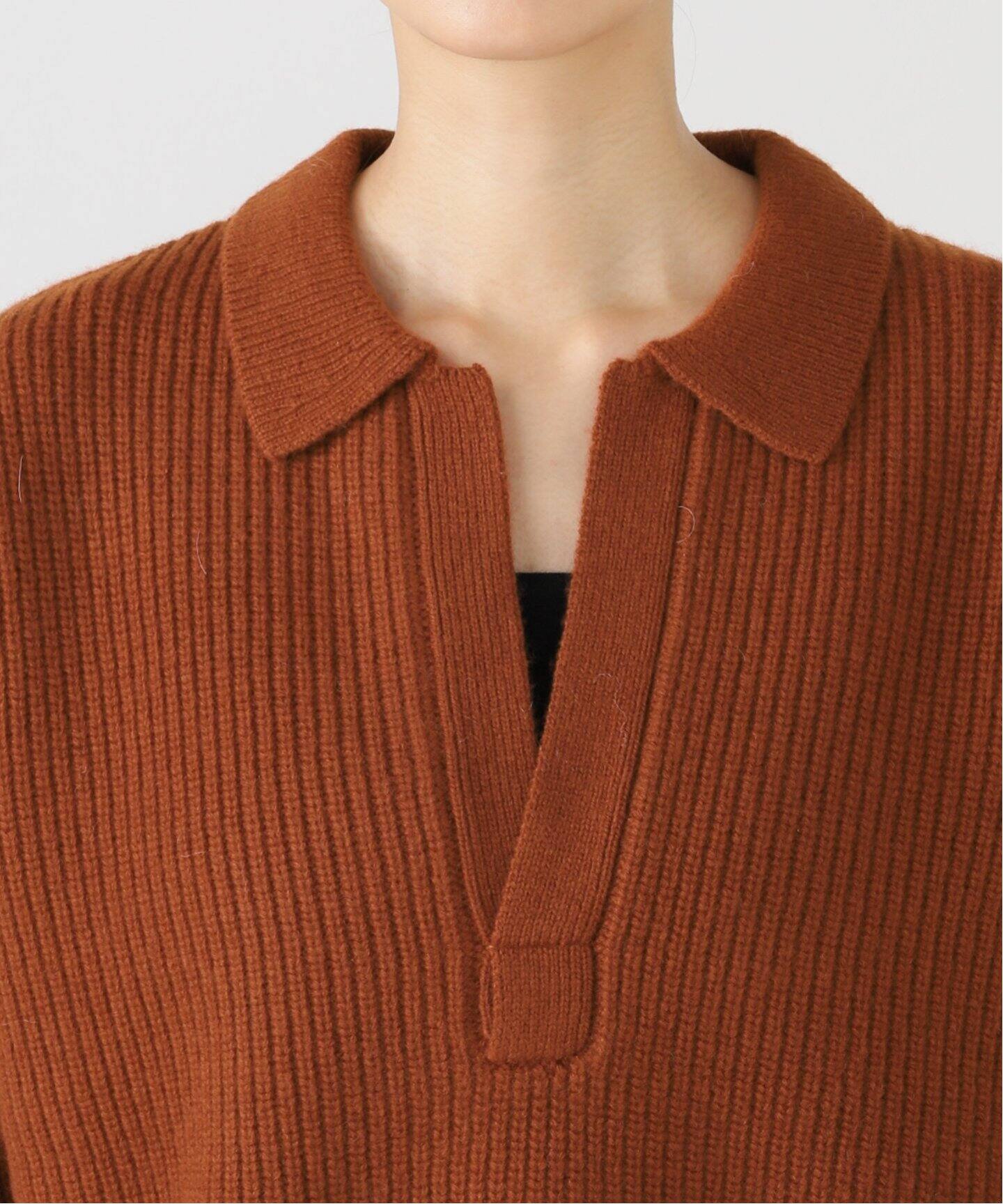 walenode / ウェルノード 】18.5MICRON WOOL SKIPPER KNIT WE（ニット 