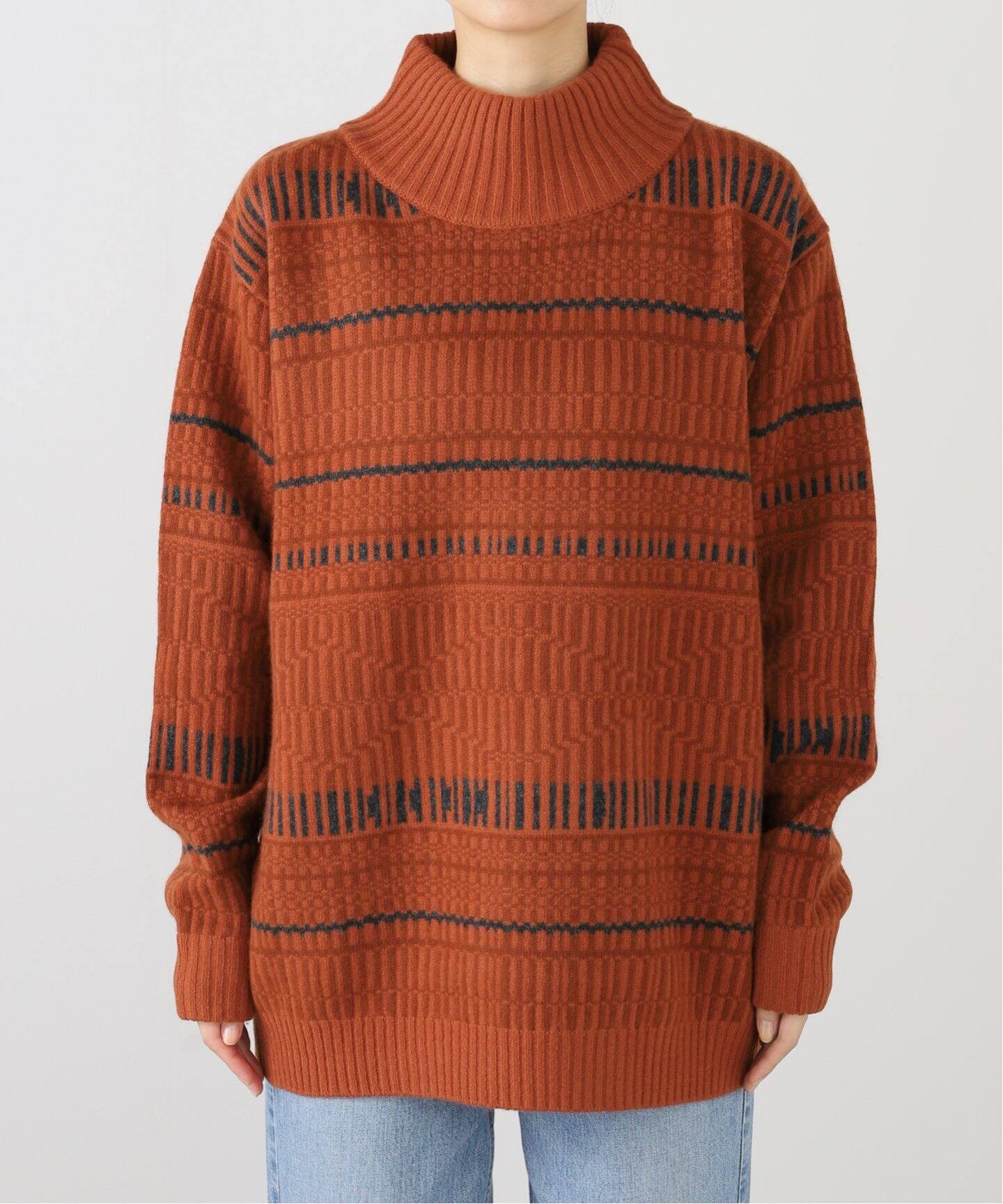 walenode / ウェルノード 】18.5MICRON WOOL TURTLENECK SWEA（ニット  