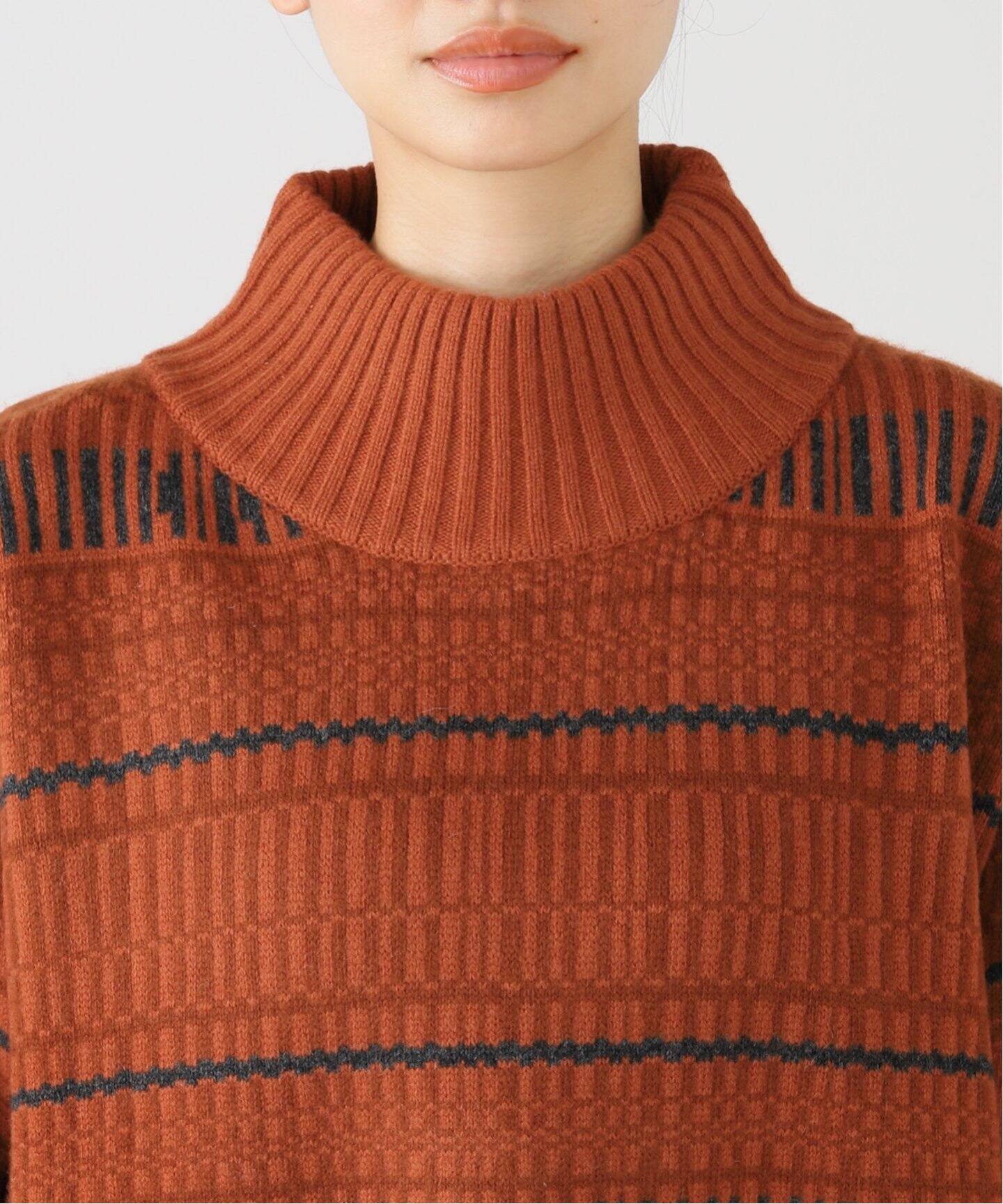 walenode / ウェルノード 】18.5MICRON WOOL TURTLENECK SWEA（ニット  