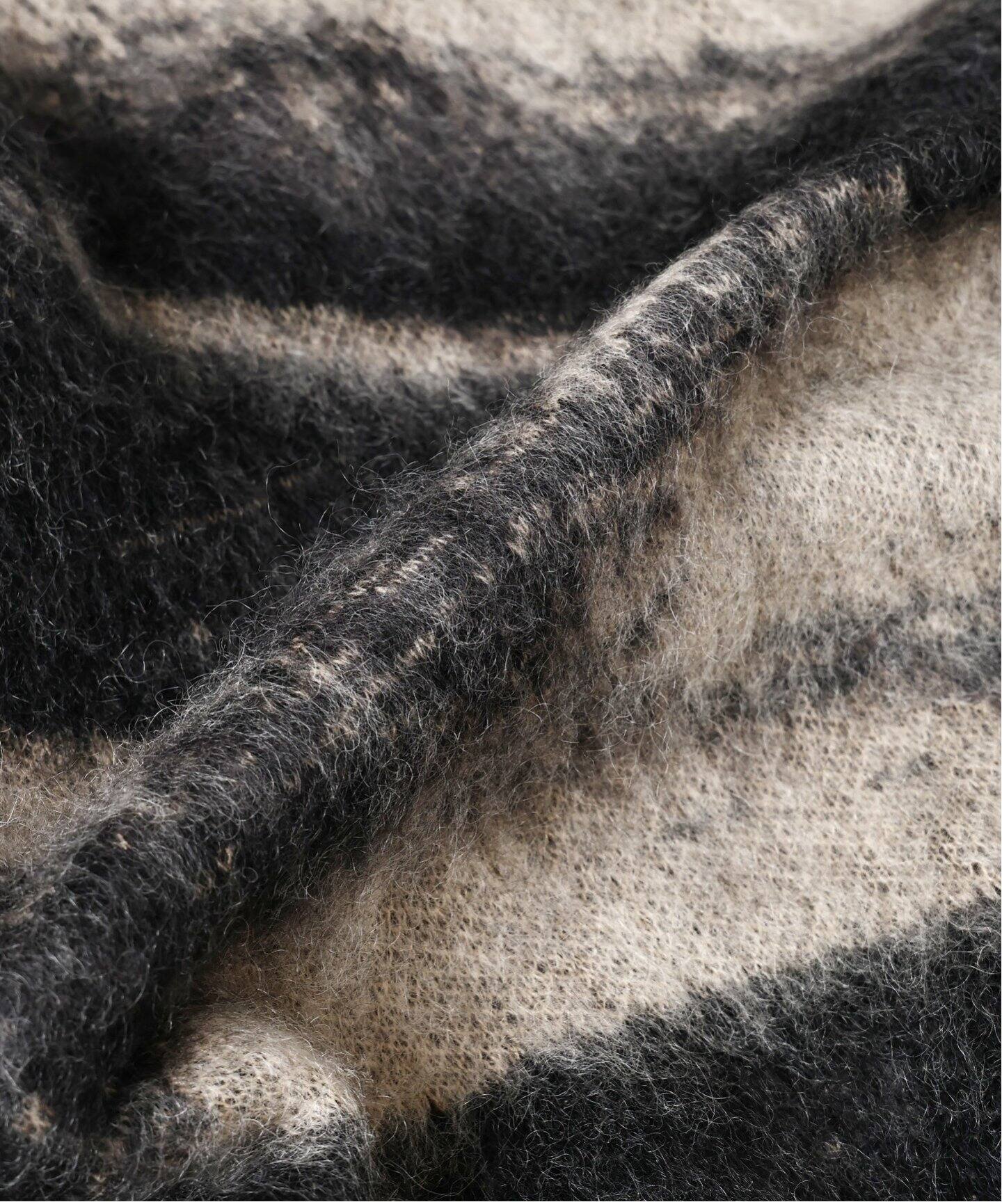 別注【YOKE T,M for JOURNAL STANDARD】モヘヤ混クルーネック（ニット 