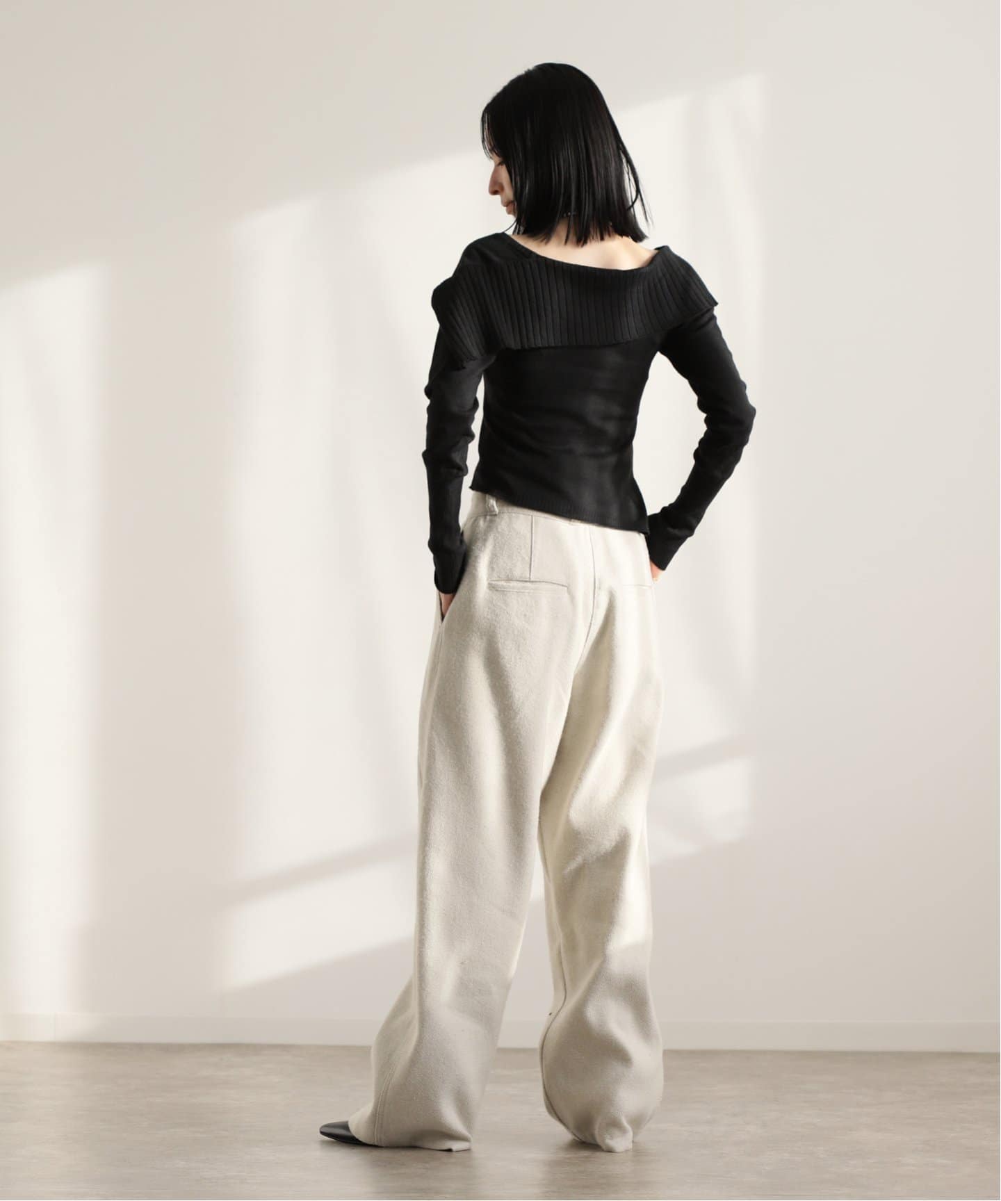 orr オフショルダー　ニット LAGUA GEM | LOOSEY KNIT オフショルダー (ニット ) |SHEL'TTER WEBSTORE