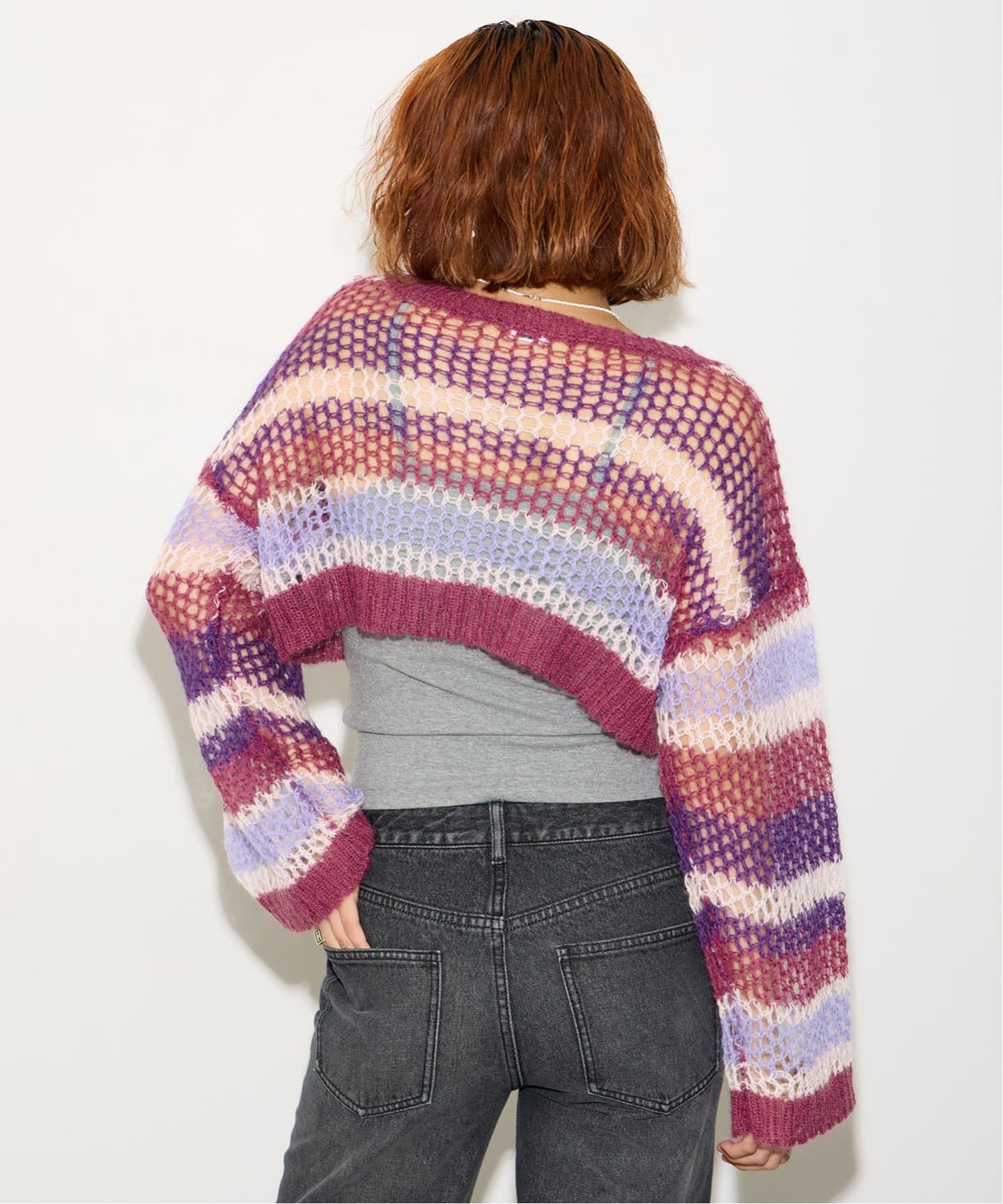 rimir ショートニット　ブルー rimir リミル ショートニット ブルー新品 ショートニット/blue