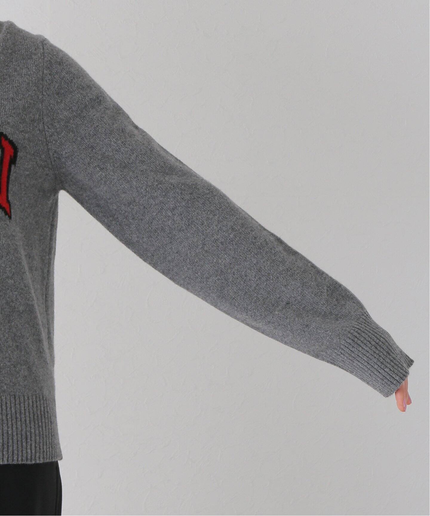 GANNI / ガニー】Graphic O-neck Pullover Strawberry：ニット（ニット 