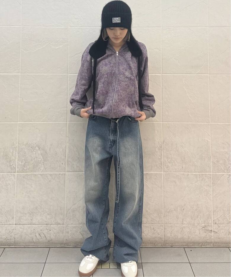 RASSVET/ラスベート】 MEN SKETCH ZIP HOODIE KNIT PACC15T028 