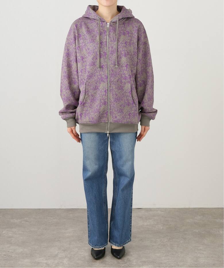 RASSVET/ラスベート】 MEN SKETCH ZIP HOODIE KNIT PACC15T028 
