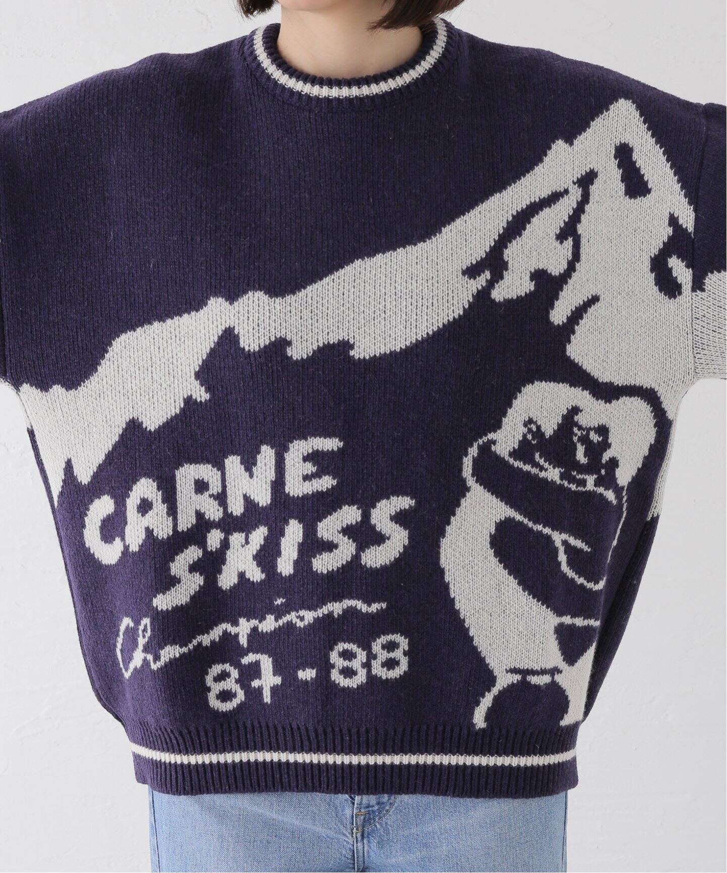 Carne Bollente/カルネボレンテ】SKiss Champions AW24KNW 0102 
