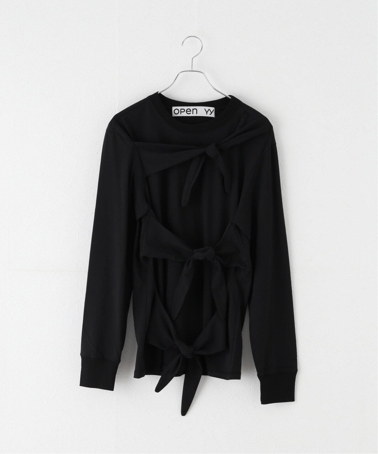 OPEN YY / オープンワイワイ】Knitted TRIPLE KNOT CREW NECK TO 