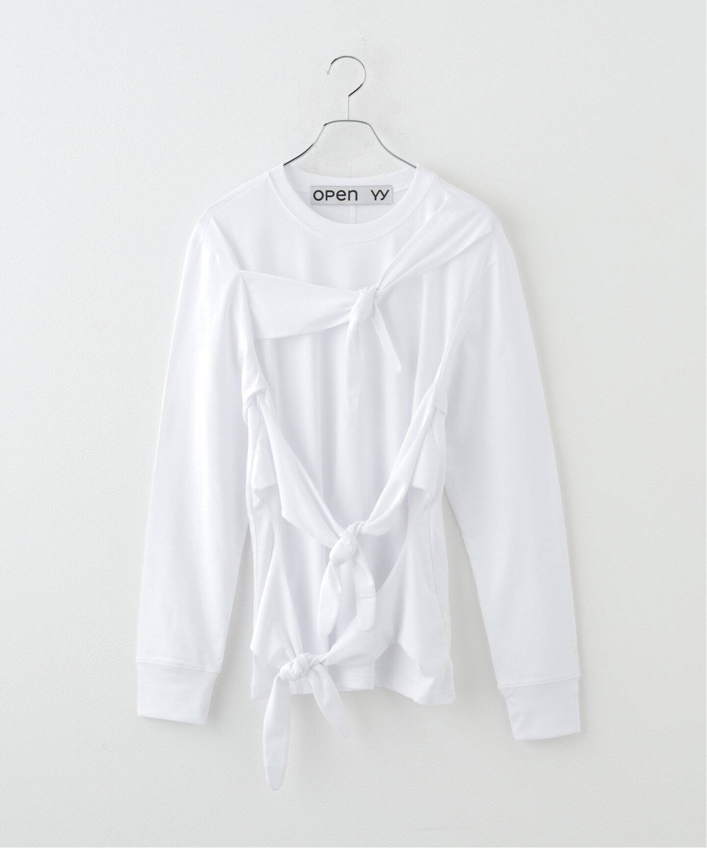 OPEN YY / オープンワイワイ】Knitted TRIPLE KNOT CREW NECK TO 