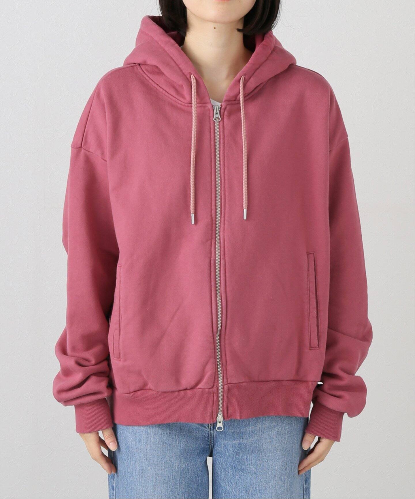 COOME/コーメ】 OVERSIZED FULL ZIP HOODIE COOMEFW24CS03：裏起毛 