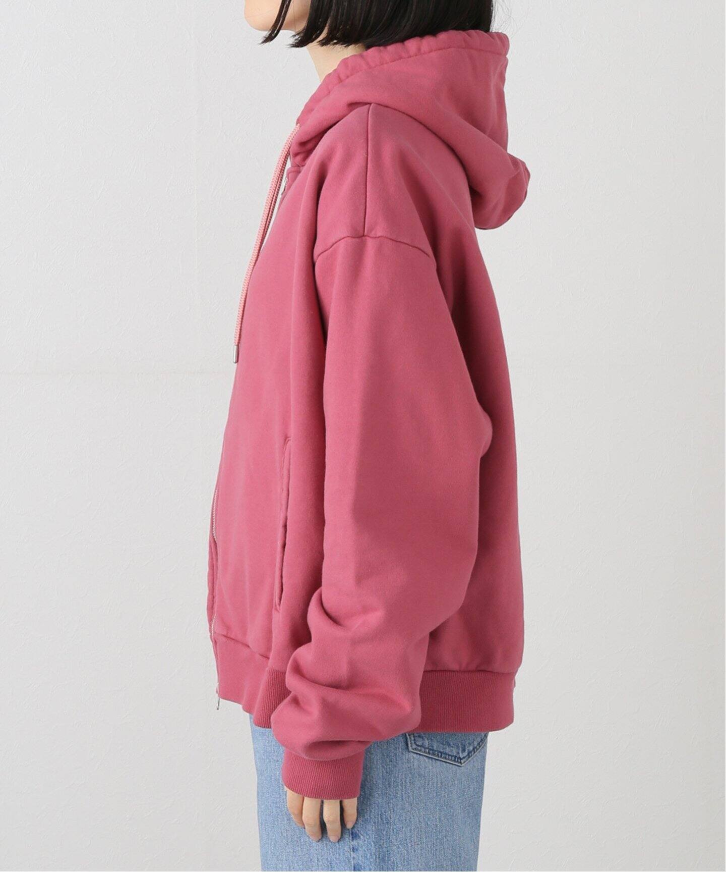 COOME/コーメ】 OVERSIZED FULL ZIP HOODIE COOMEFW24CS03：裏起毛 