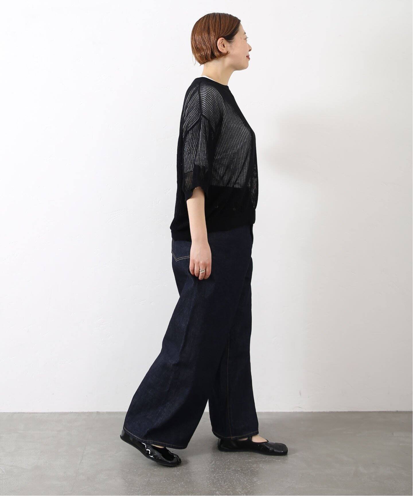 メッシュ クルーネックTシャツ（その他トップス）｜journal standard  